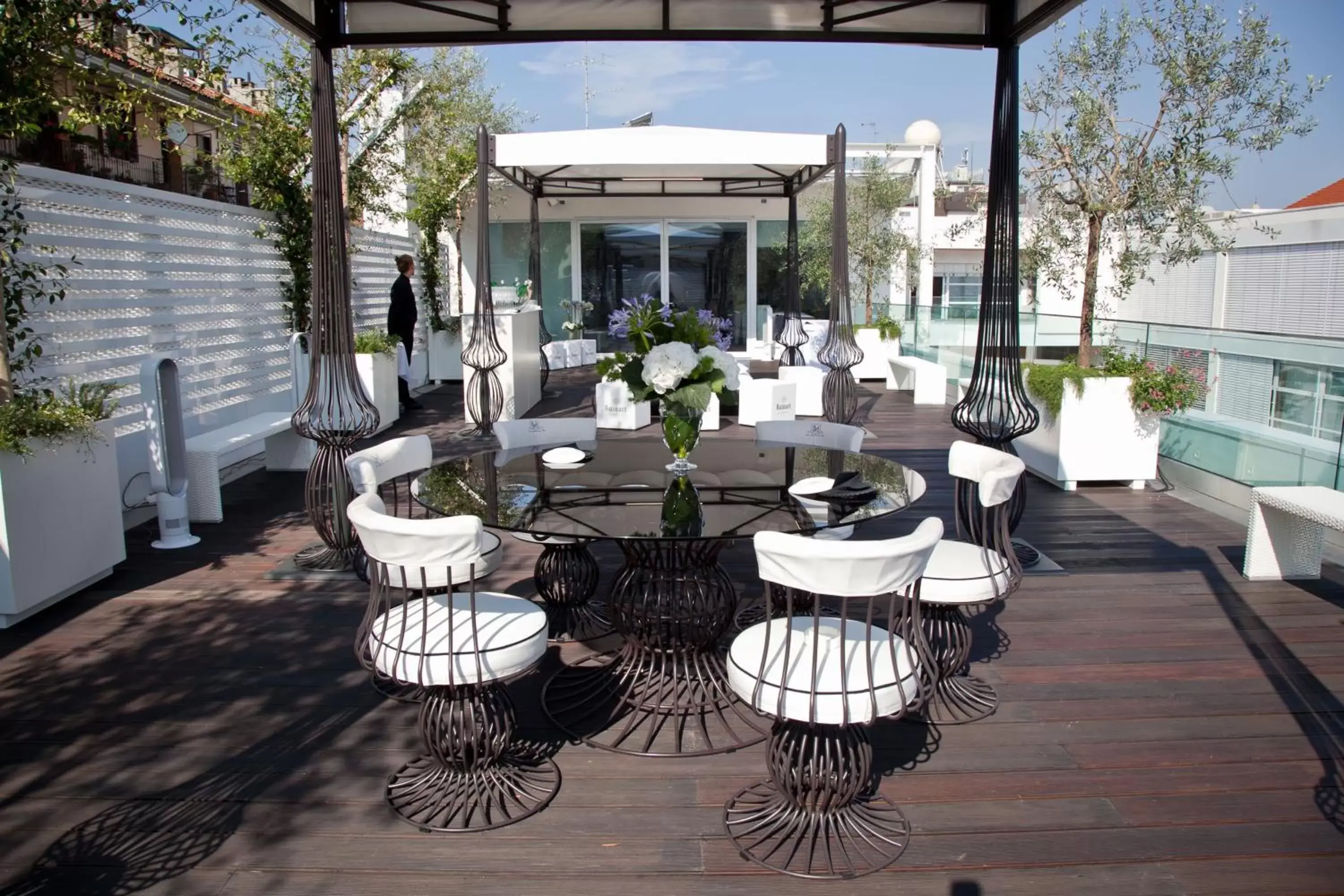 Balcony/Terrace in Magna Pars l'Hotel à Parfum