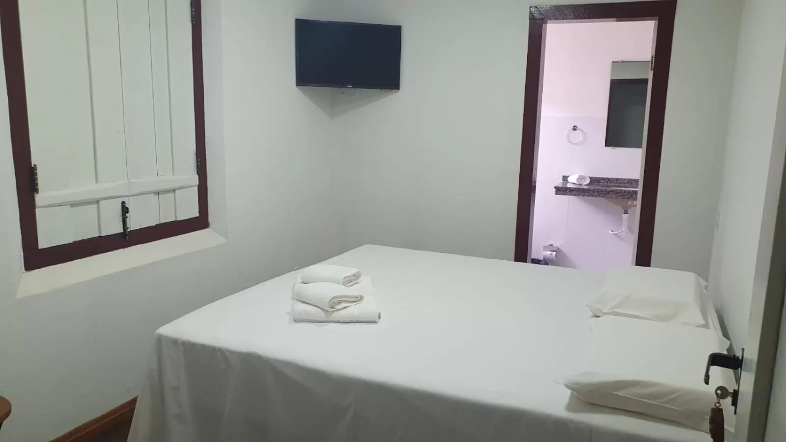 Bed in Mirante Mineiro Pousada