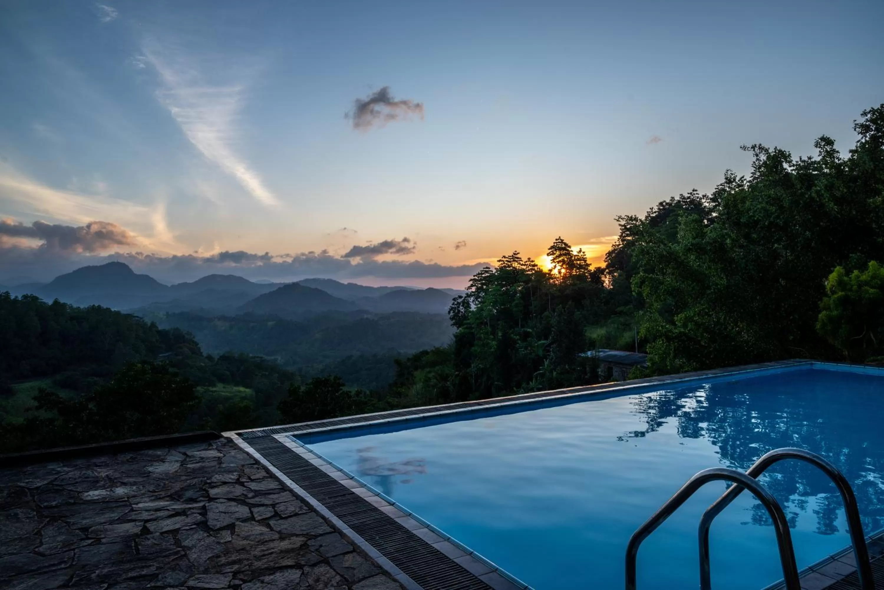 Swimming pool in Sky Lodge