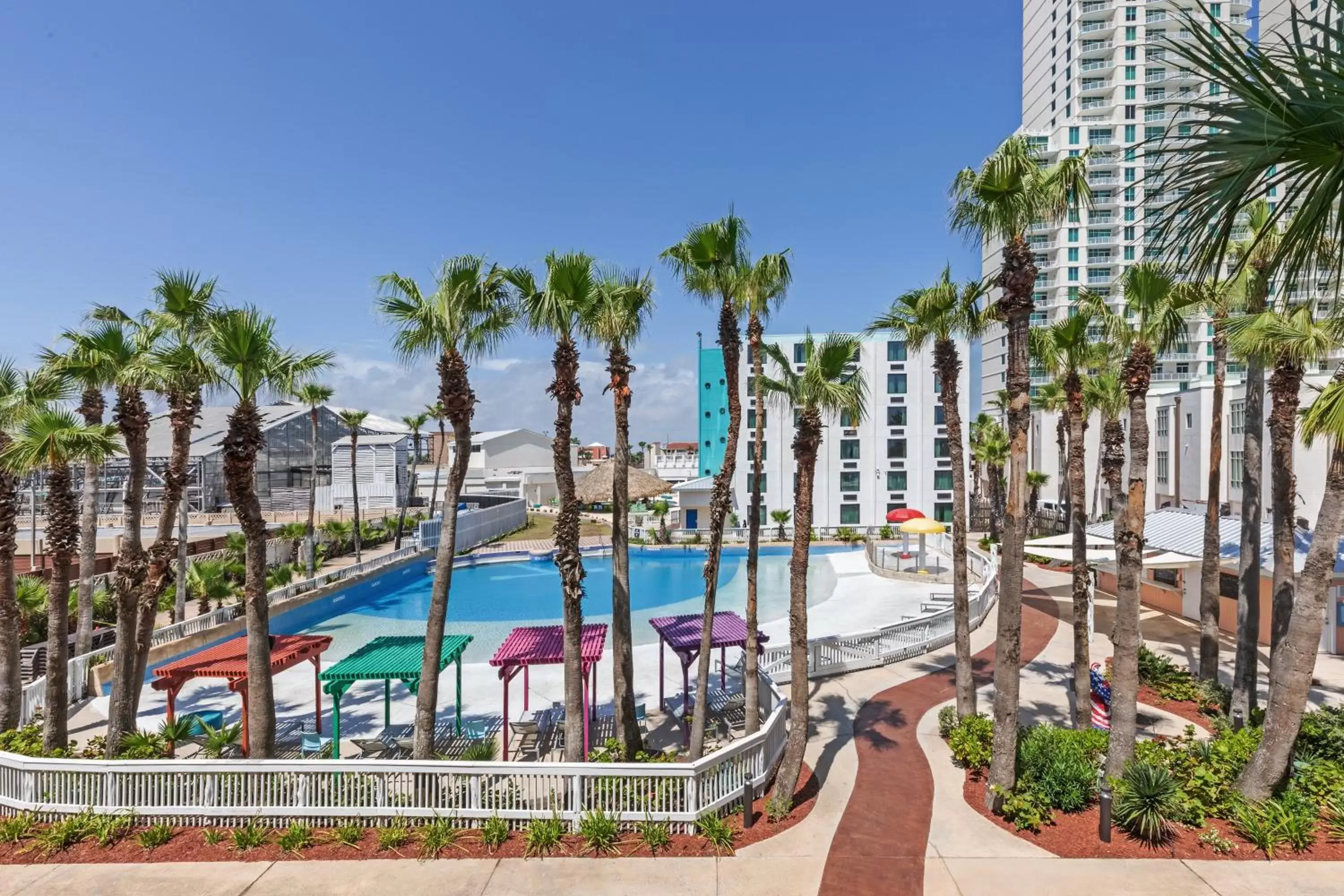 Property building, Pool View in Holiday Inn Resort South Padre Island-Beach Front, an IHG Hotel