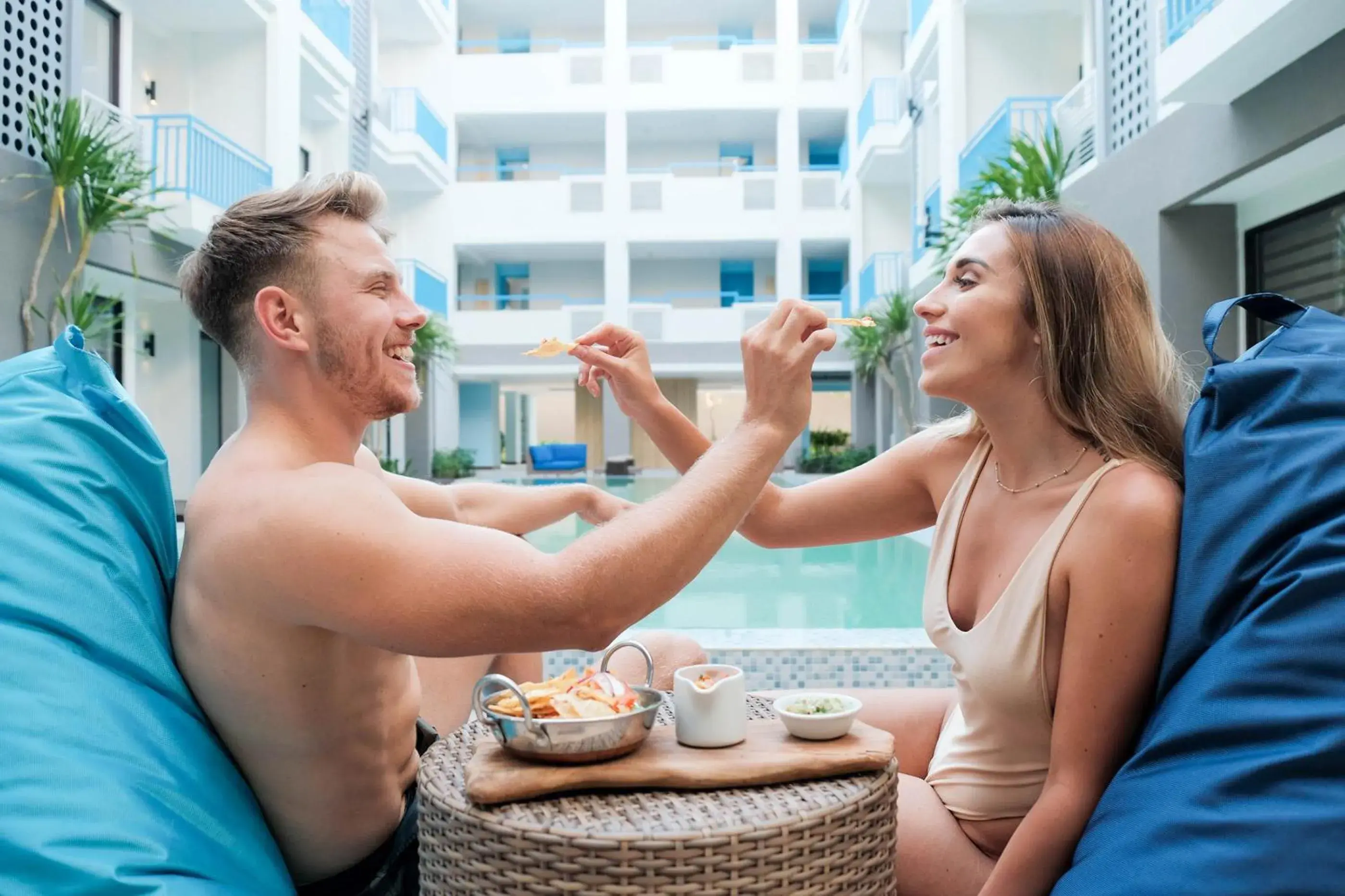 Swimming pool in Bloo Bali Hotel Swimming pool in Bloo Bali Hotel