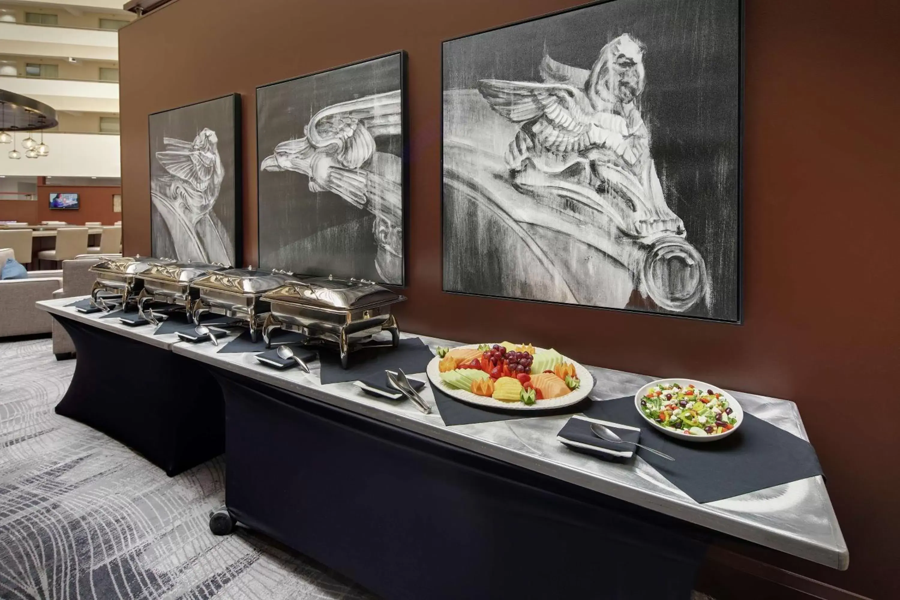 Meeting/conference room, Food in Embassy Suites by Hilton Detroit Troy Auburn Hills