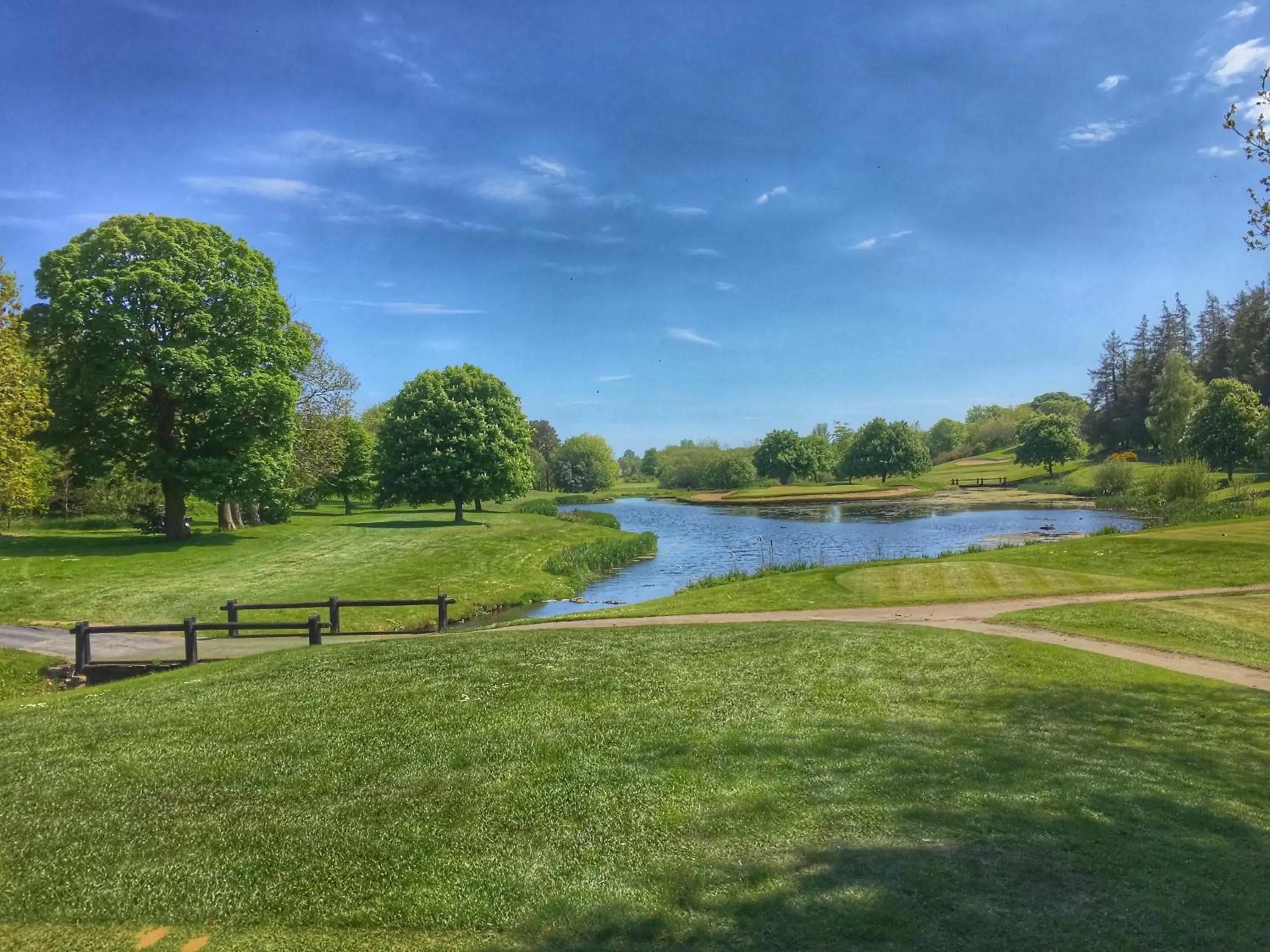 Golfcourse, Garden in Druids Glen Resort