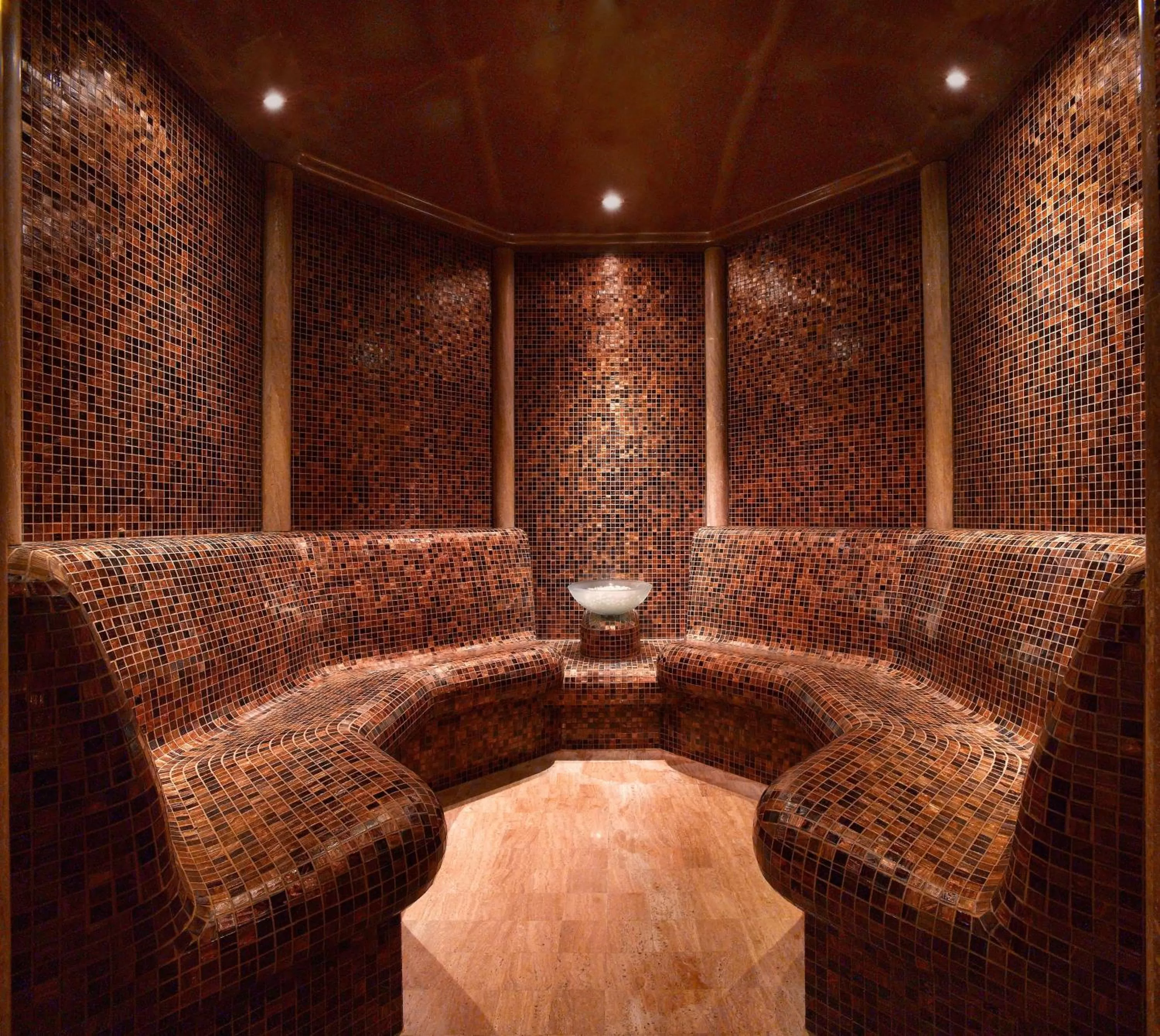 Steam room in Grand Hyatt Residence