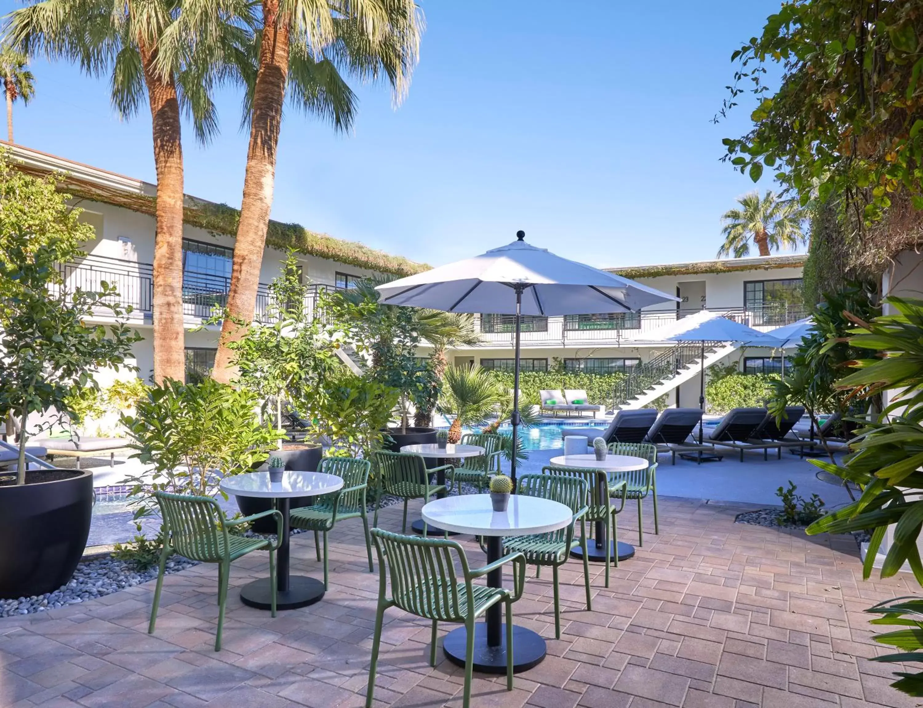 Patio in Descanso Resort, A Men's Resort