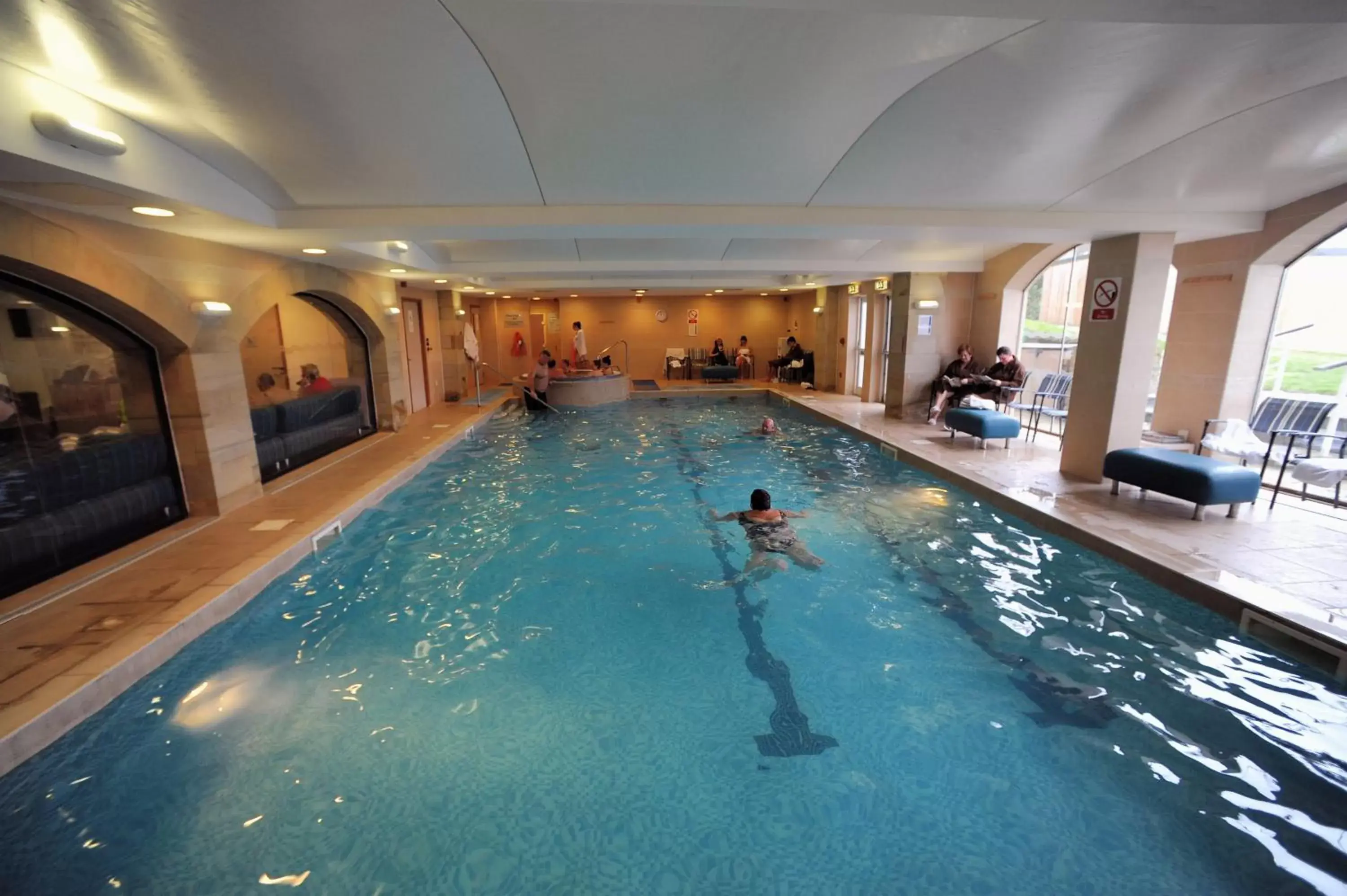 Swimming Pool in Mercure Barnsley Tankersley Manor Hotel