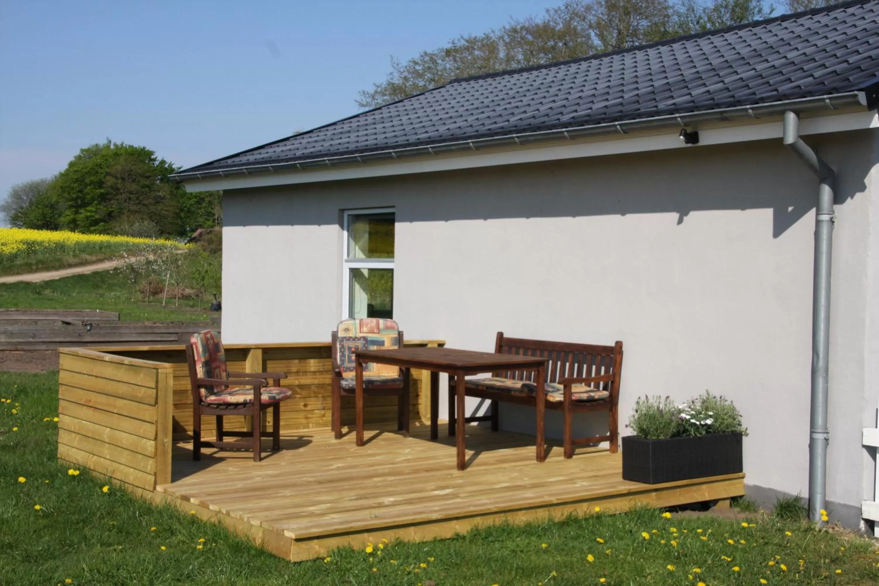 Balcony/Terrace in Hellerup Bed & Breakfast