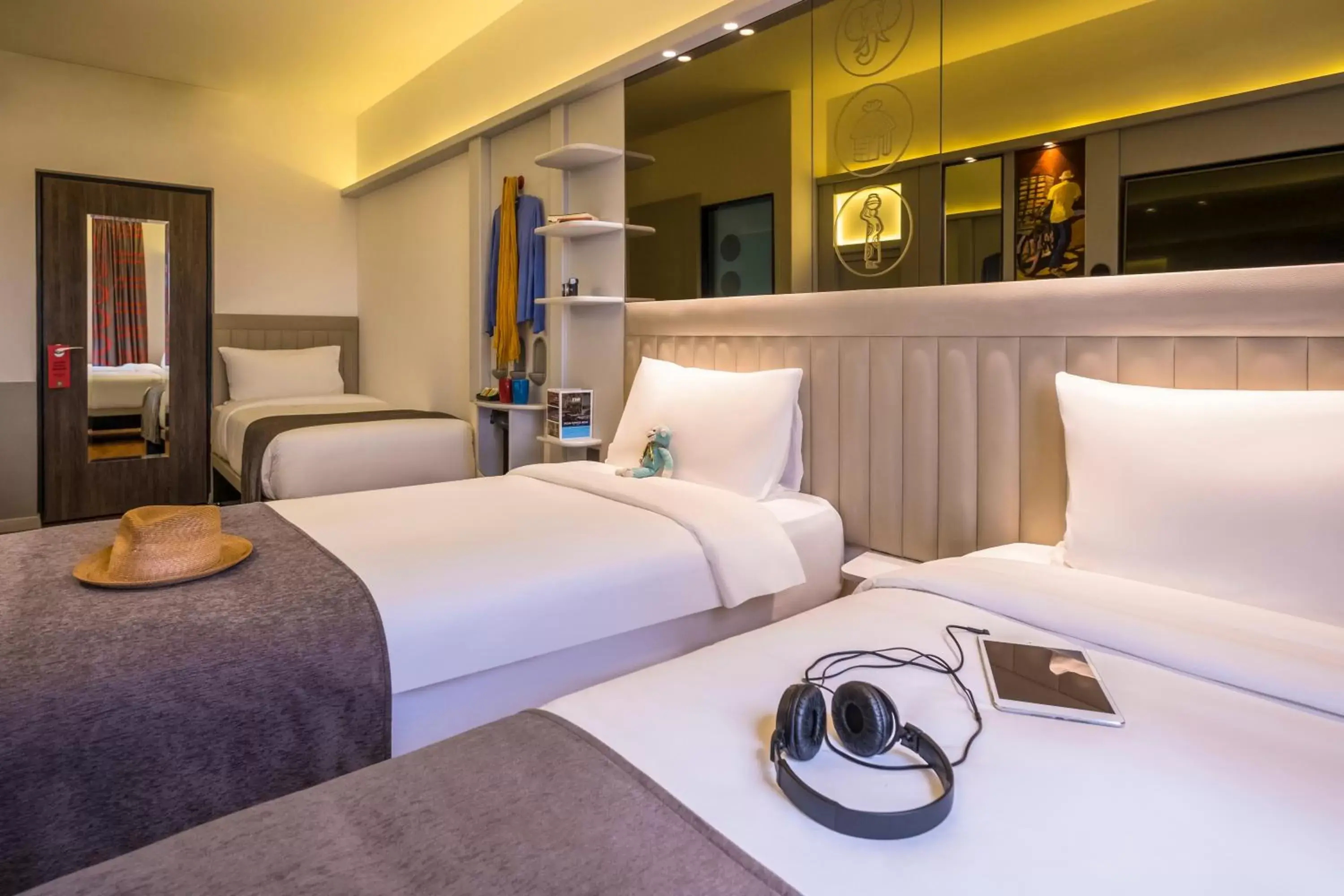 Bedroom, Bed in ibis Styles - Nairobi, Westlands