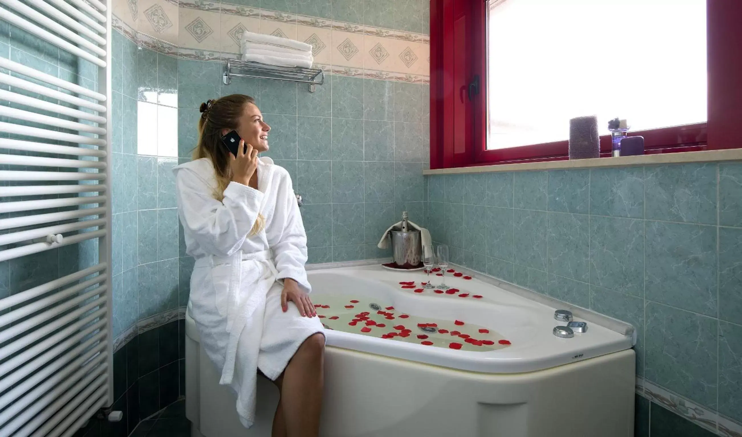 Bathroom in Grand Hotel Admiral Palace