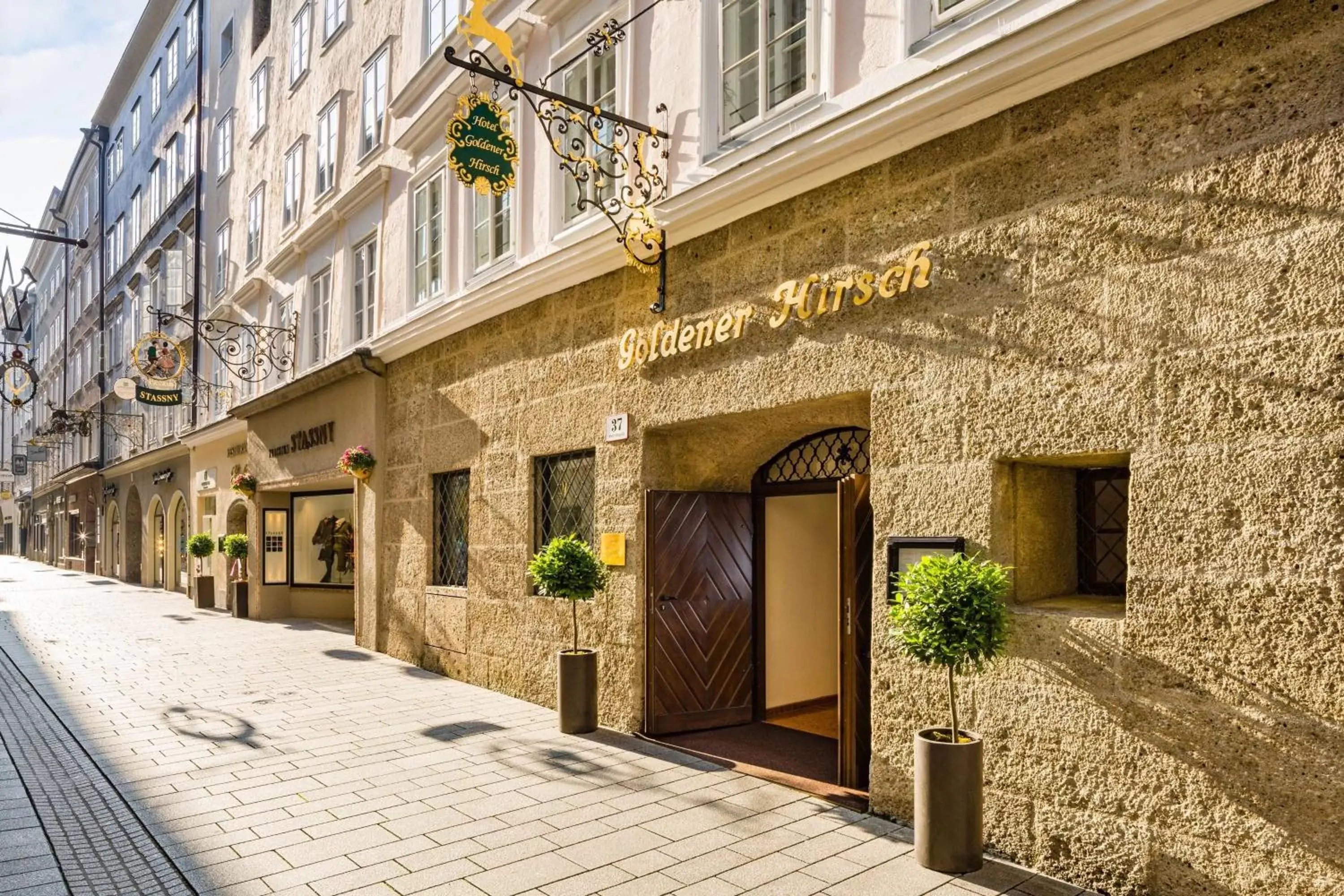 Property building in Hotel Goldener Hirsch, A Luxury Collection Hotel, Salzburg