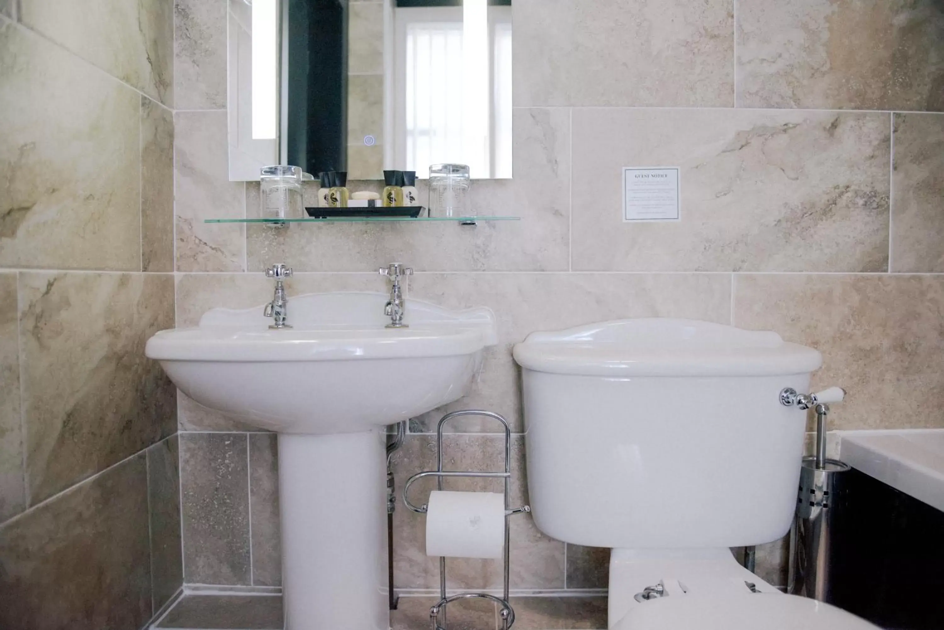 Bathroom in The Black Boy Inn