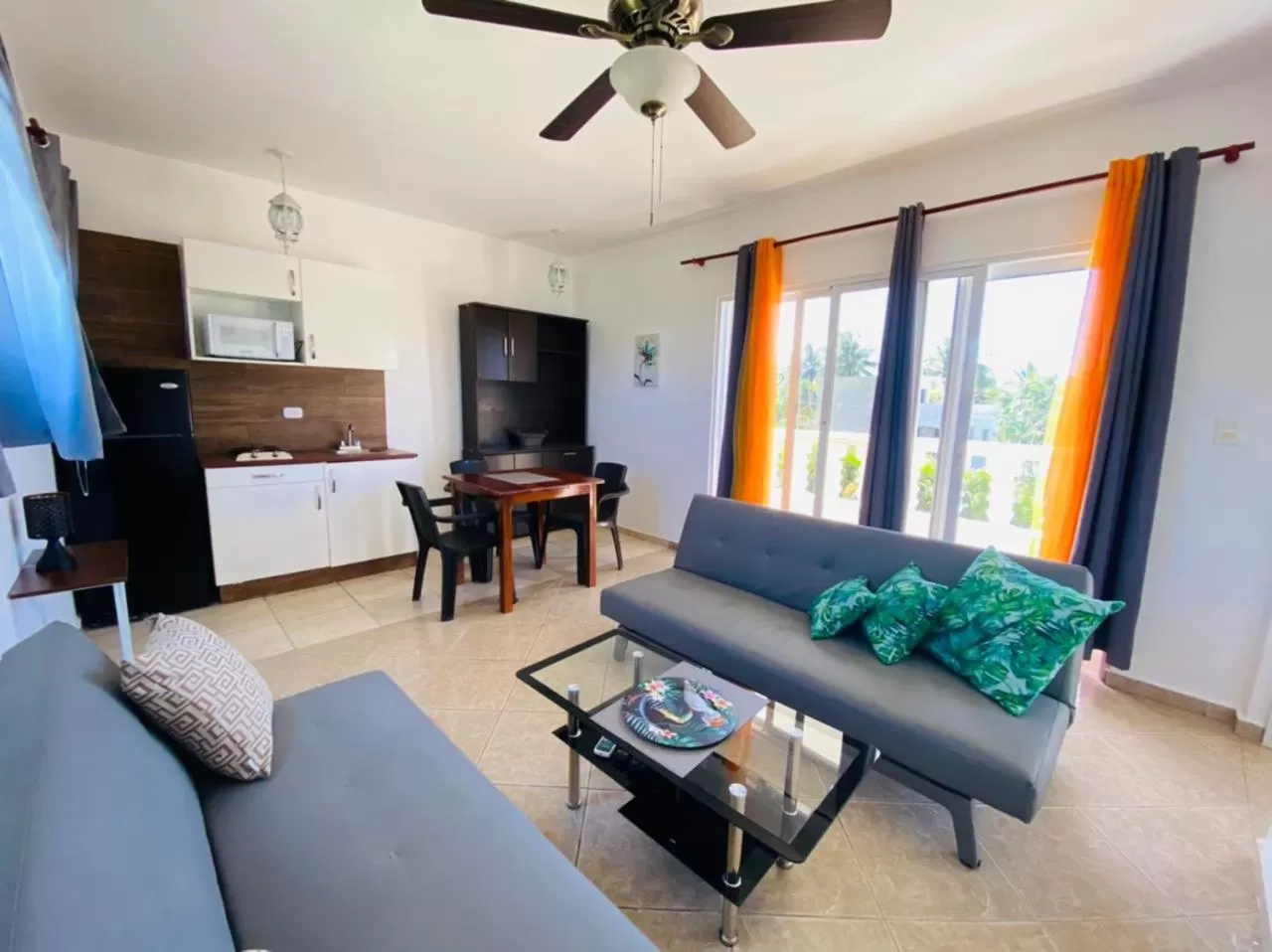 Seating Area in Diamond Hotel Cabarete