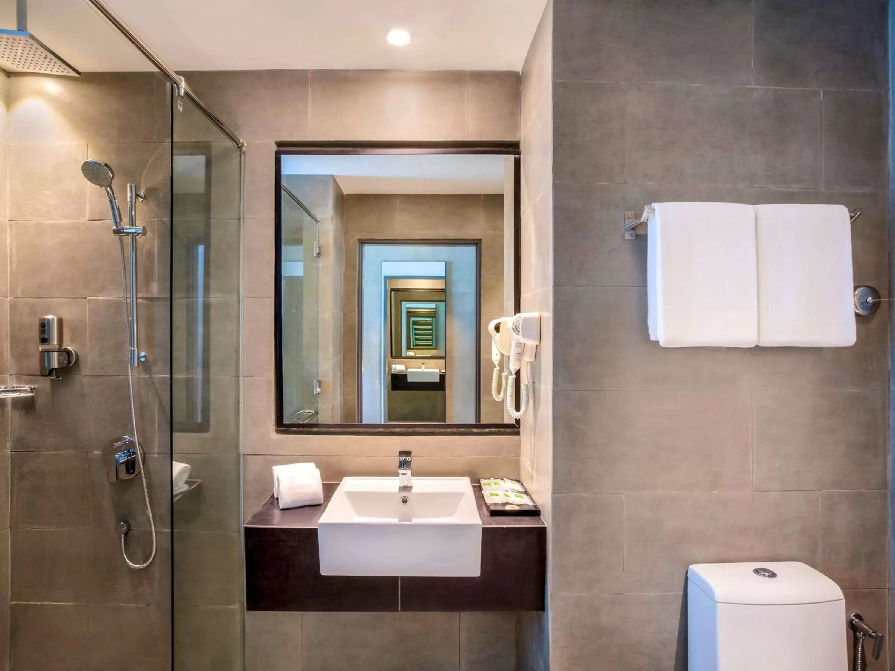 Photo of the whole room, Bathroom in ibis Styles Kota Kinabalu Inanam