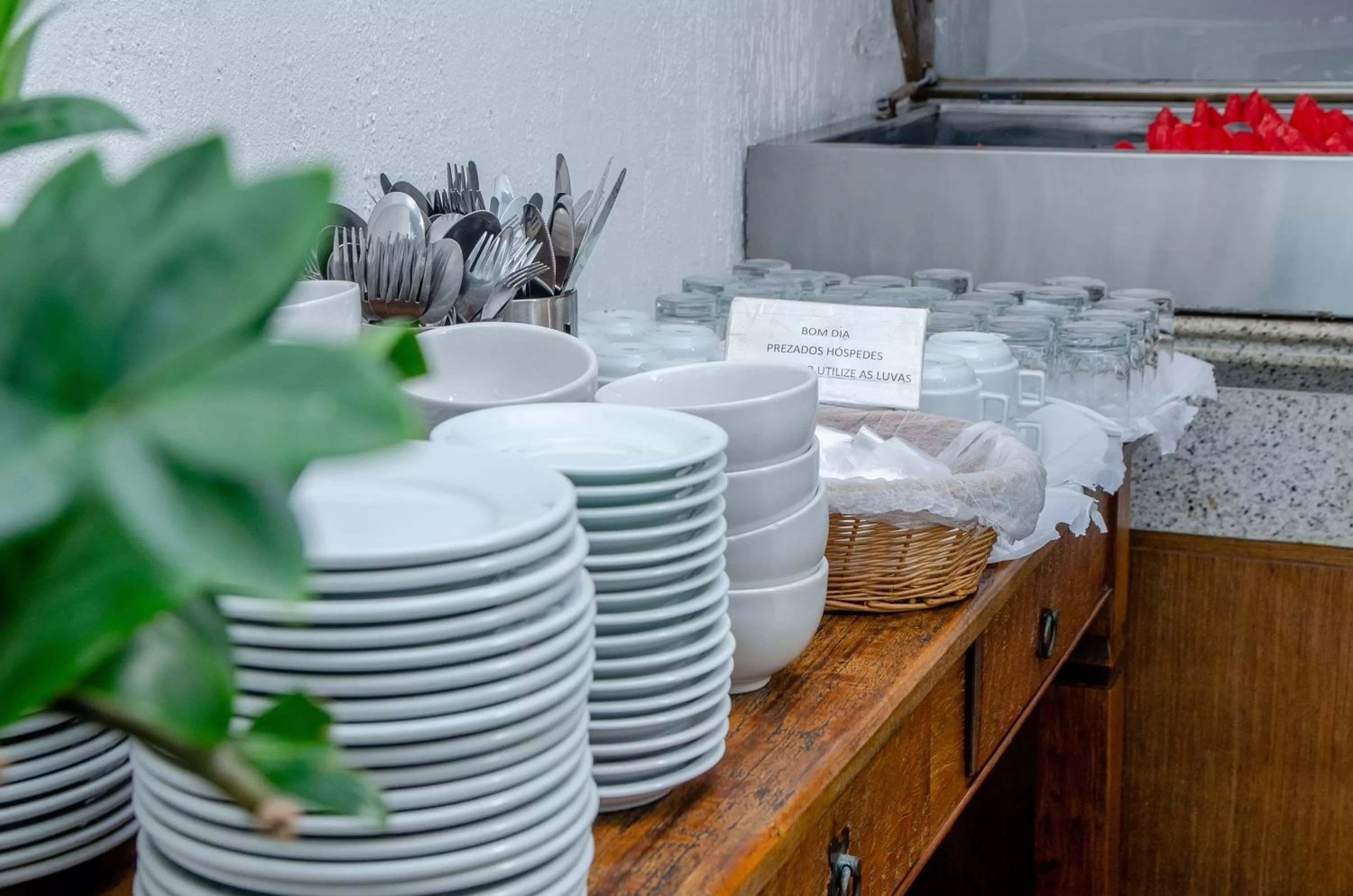 Food in La Belle Beach Hotel