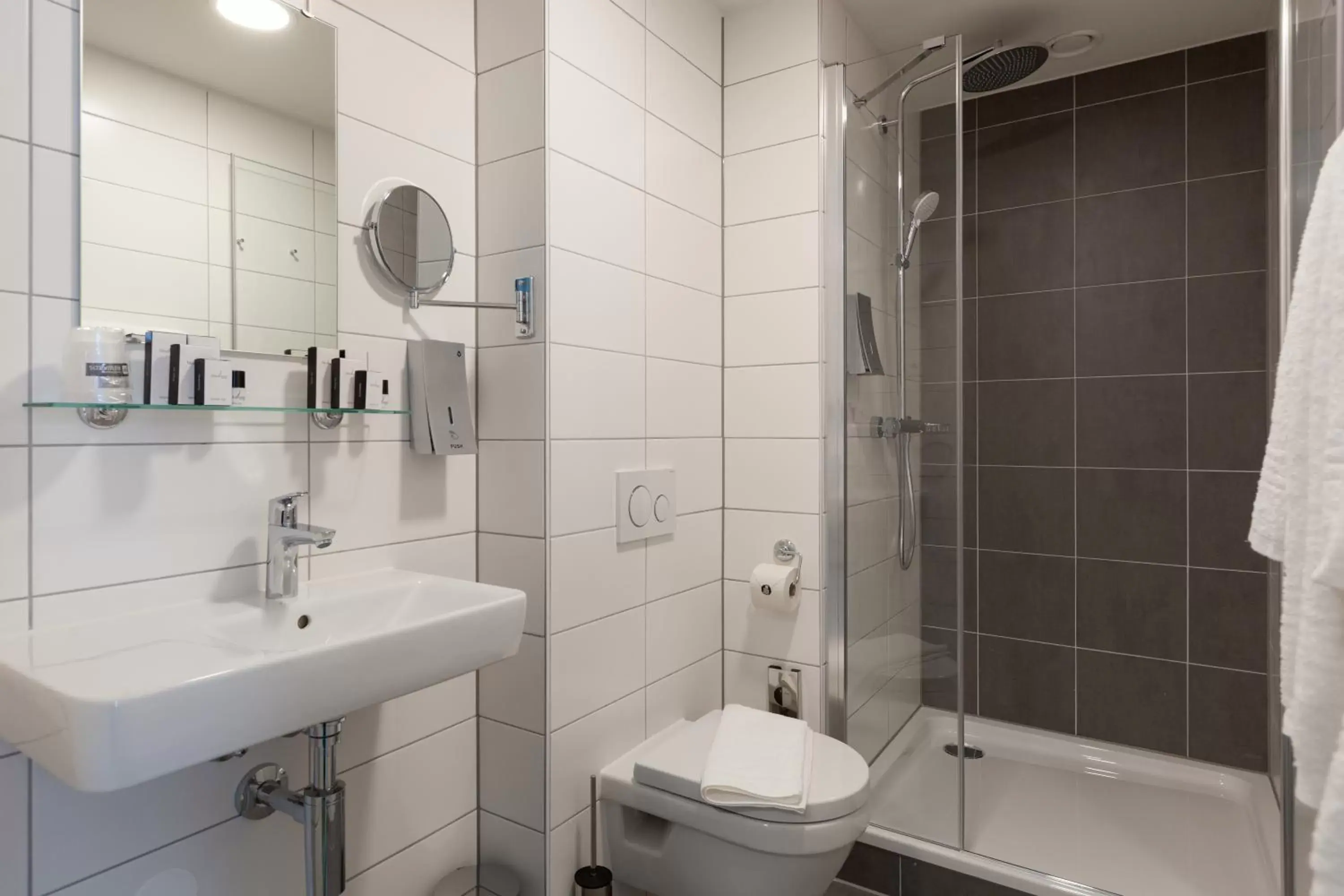 Shower, Bathroom in Best Western Plus Hotel Amstelveen