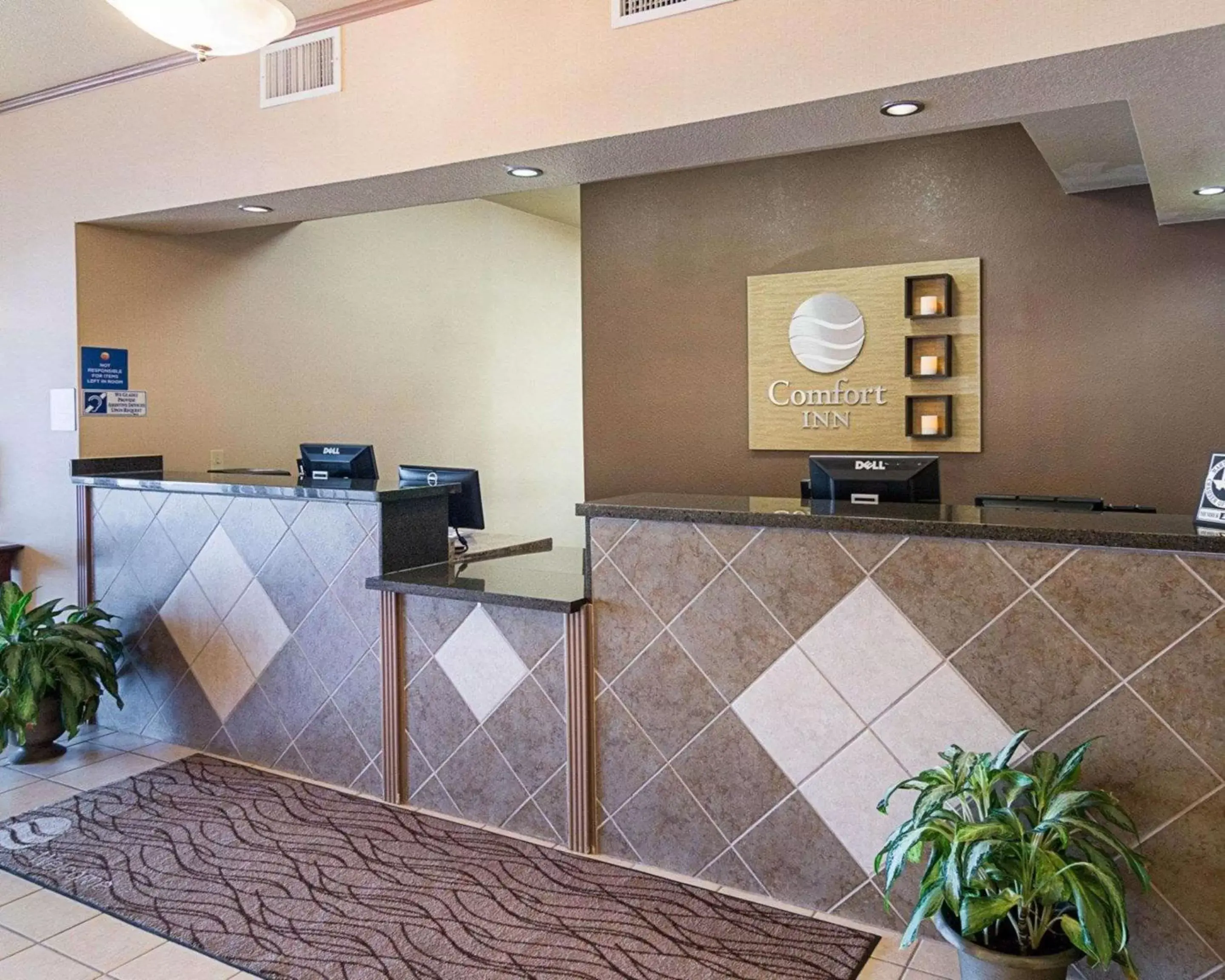 Lobby or reception, Lobby/Reception in Comfort Inn I-20 Midland Stanton