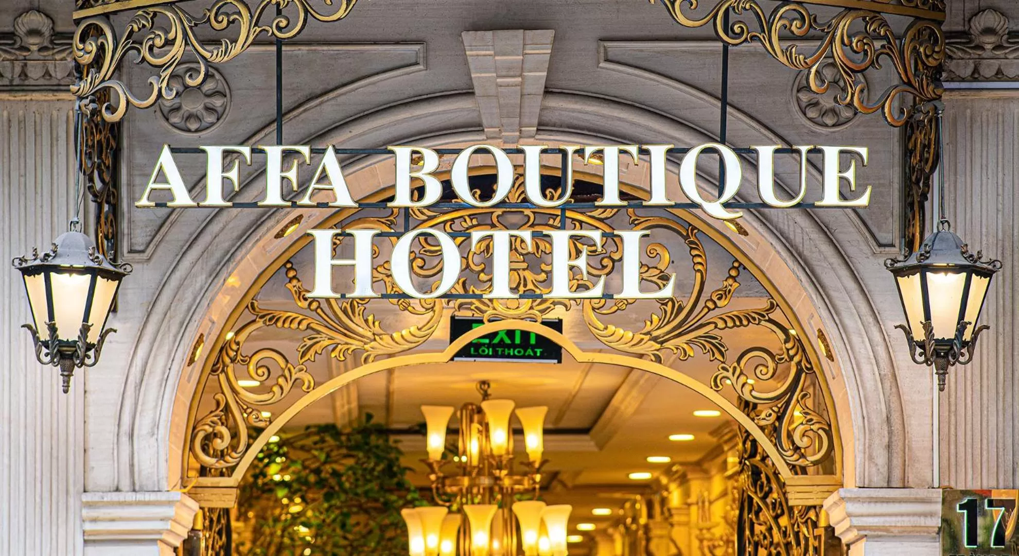 Logo/Certificate/Sign in Affa Boutique Hotel