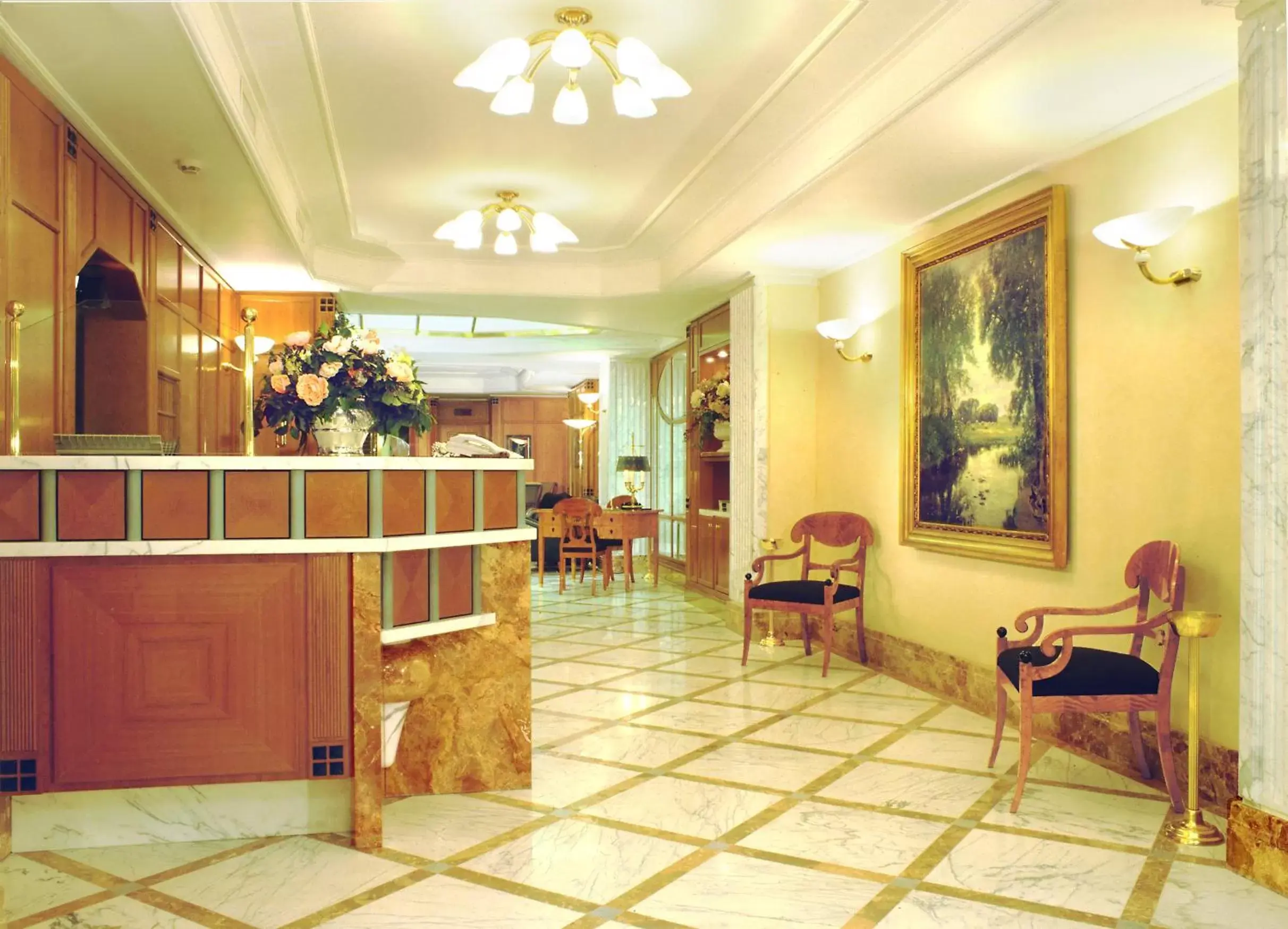 Lobby or reception, Lobby/Reception in Hotel Capitol Milano