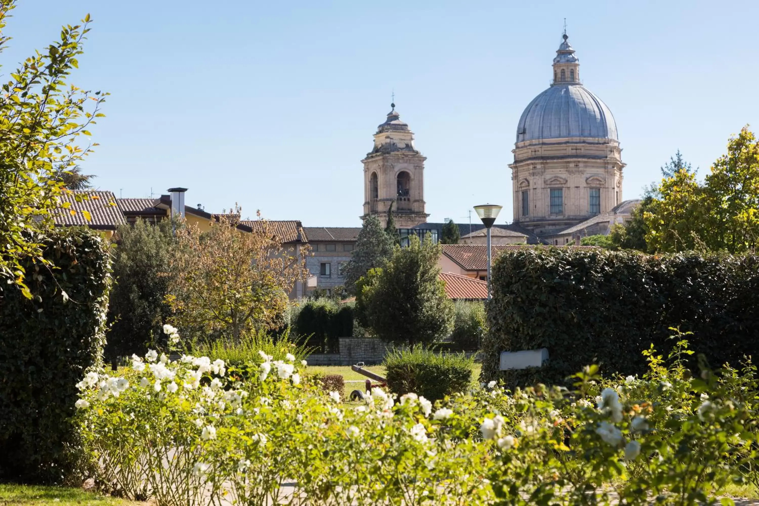 Landmark view in Assisi Charme