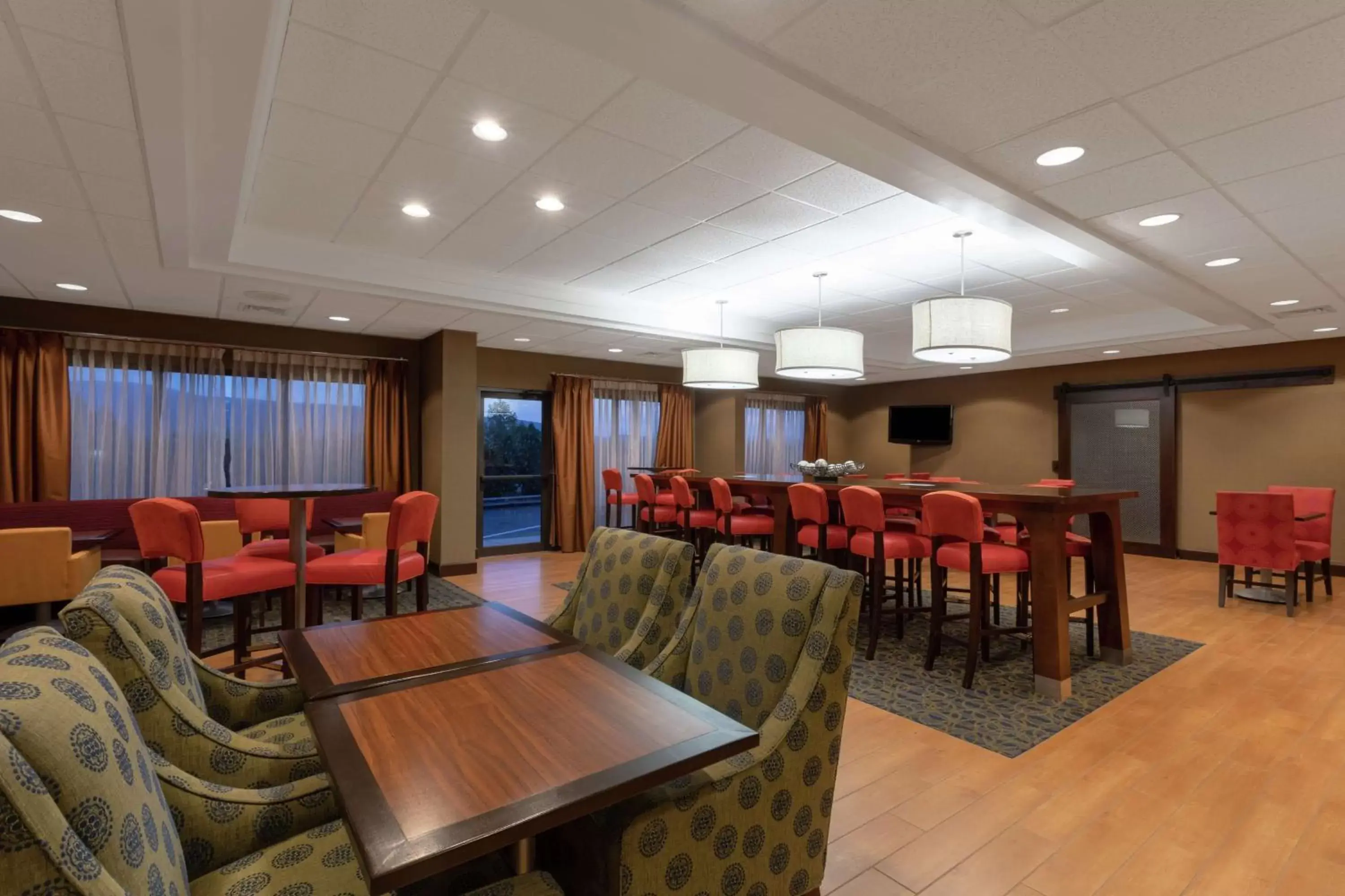 Lobby or reception in Hampton Inn Bedford Lobby or reception in Hampton Inn Bedford