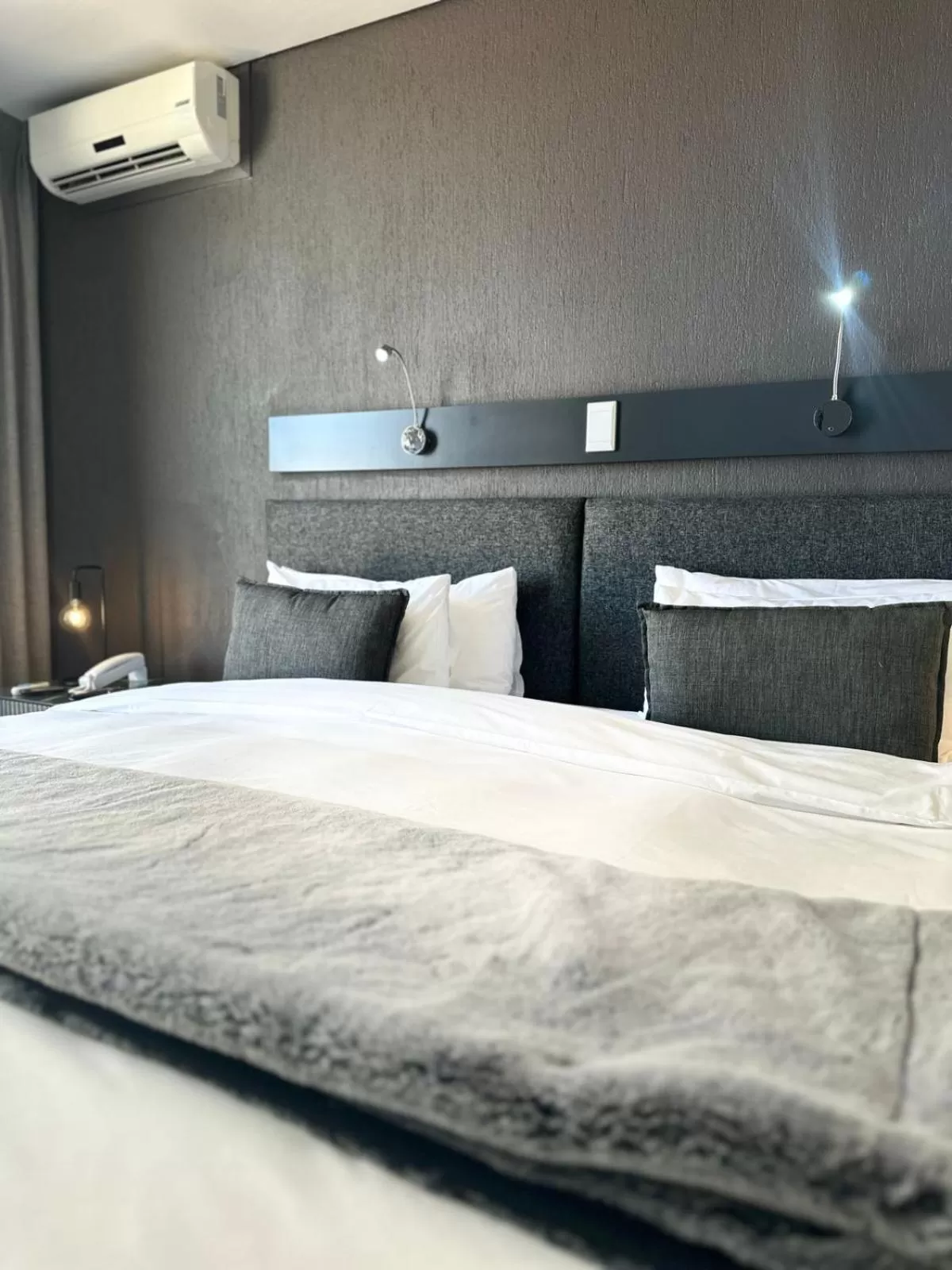 Bed in Atlantic Affair Boutique Hotel