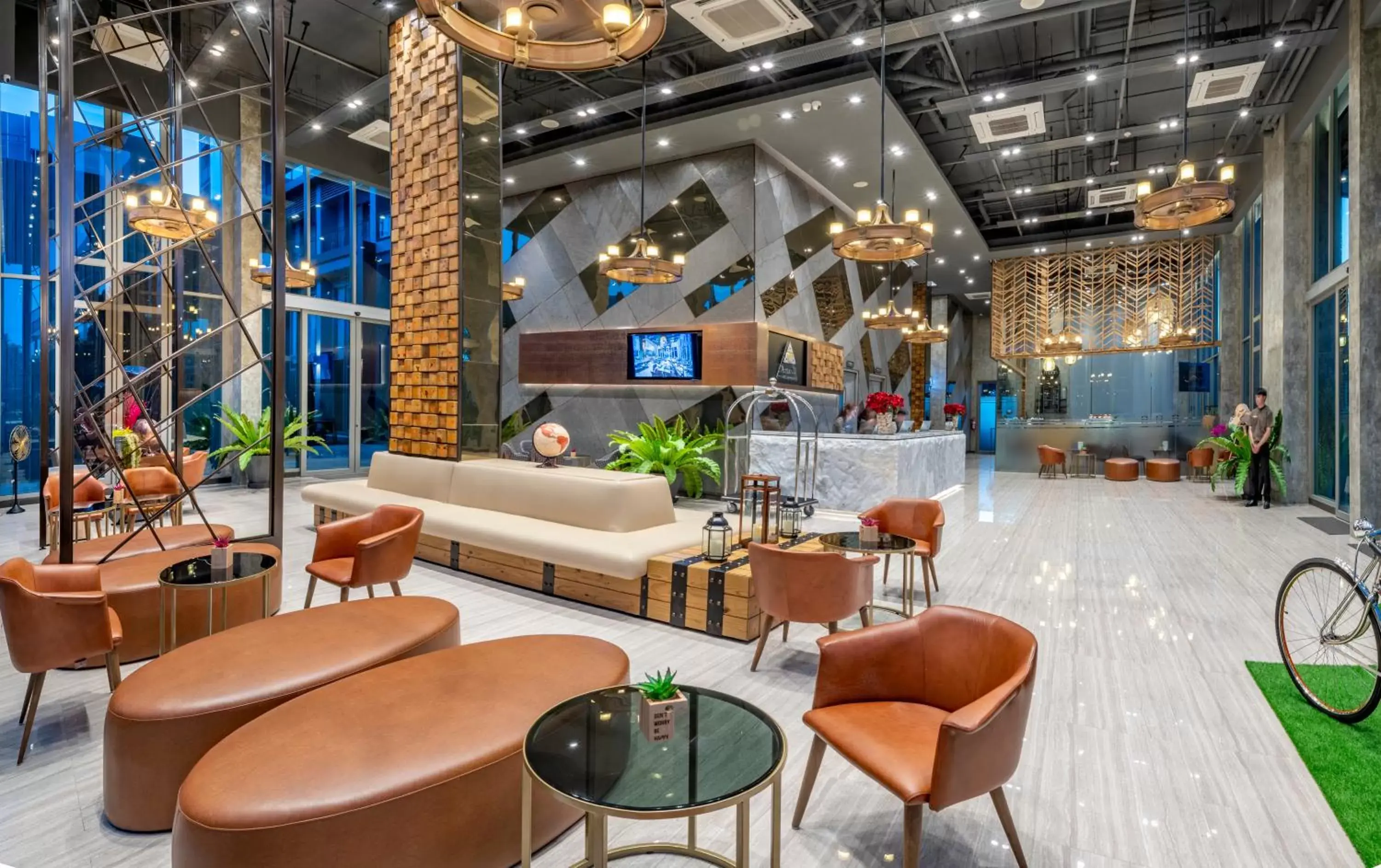 Lobby or reception in Aisana Hotel Korat Lobby or reception in Aisana Hotel Korat