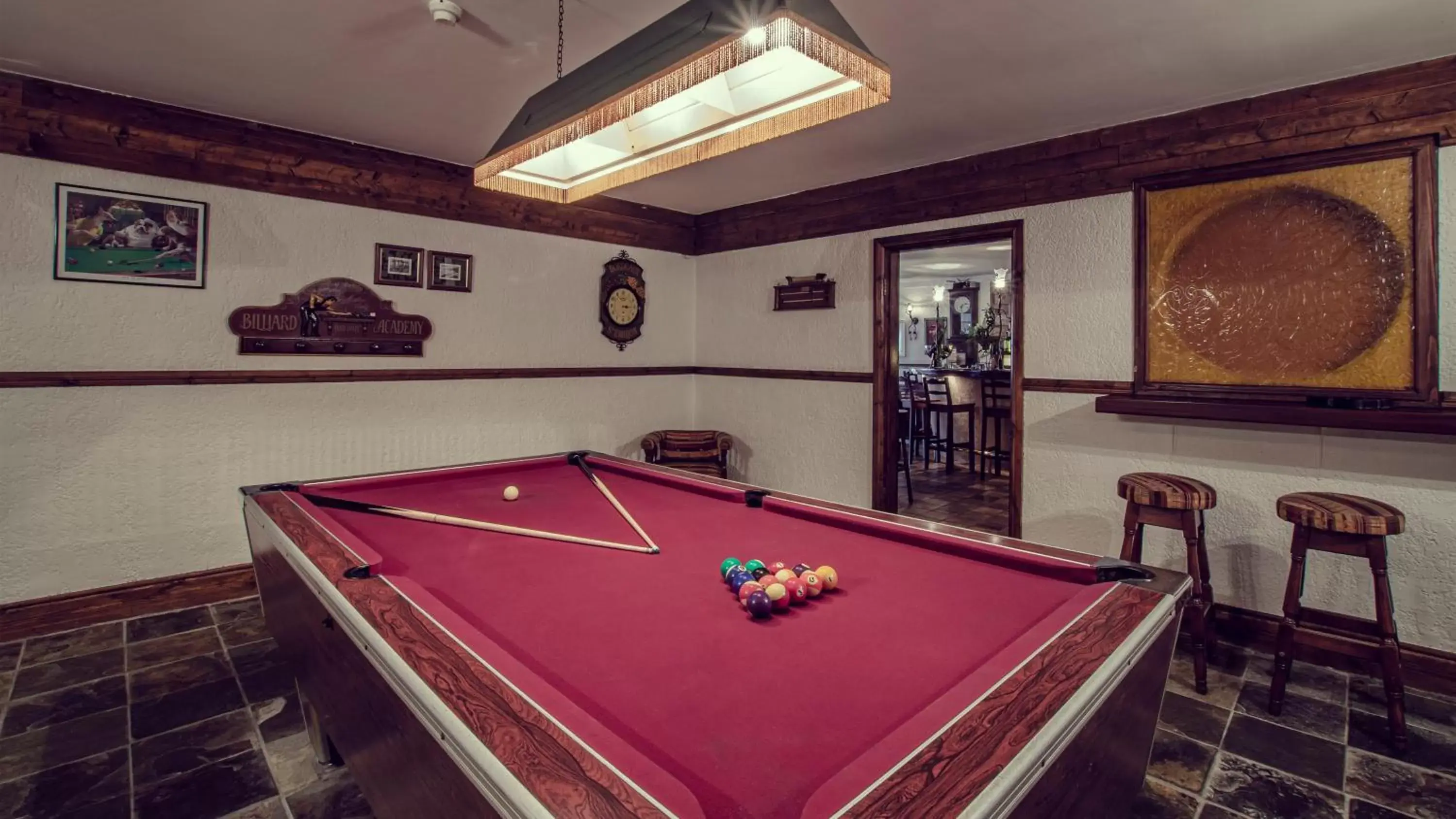 Game Room, Billiards in Ardagh Hotel & Restaurant