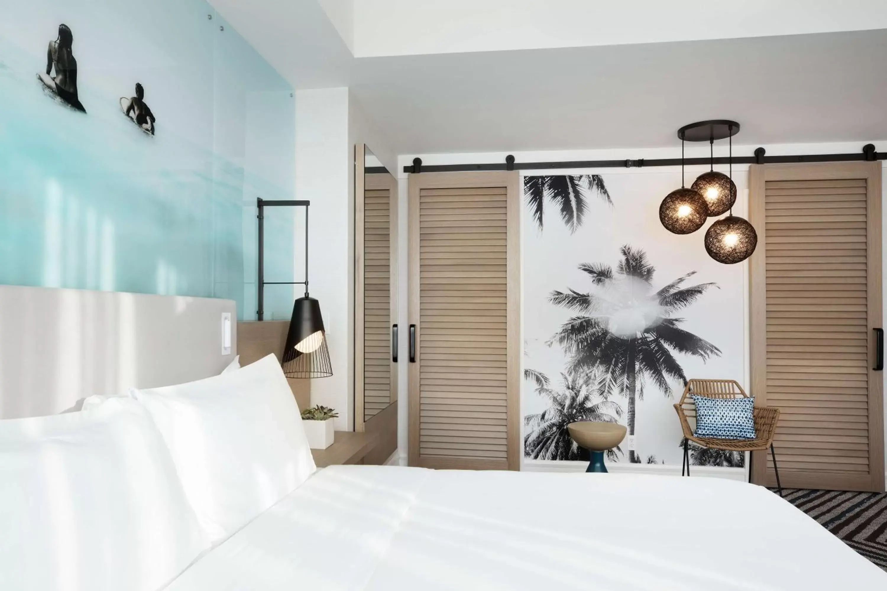 Bed in The Diplomat Beach Resort Hollywood, Curio Collection by Hilton