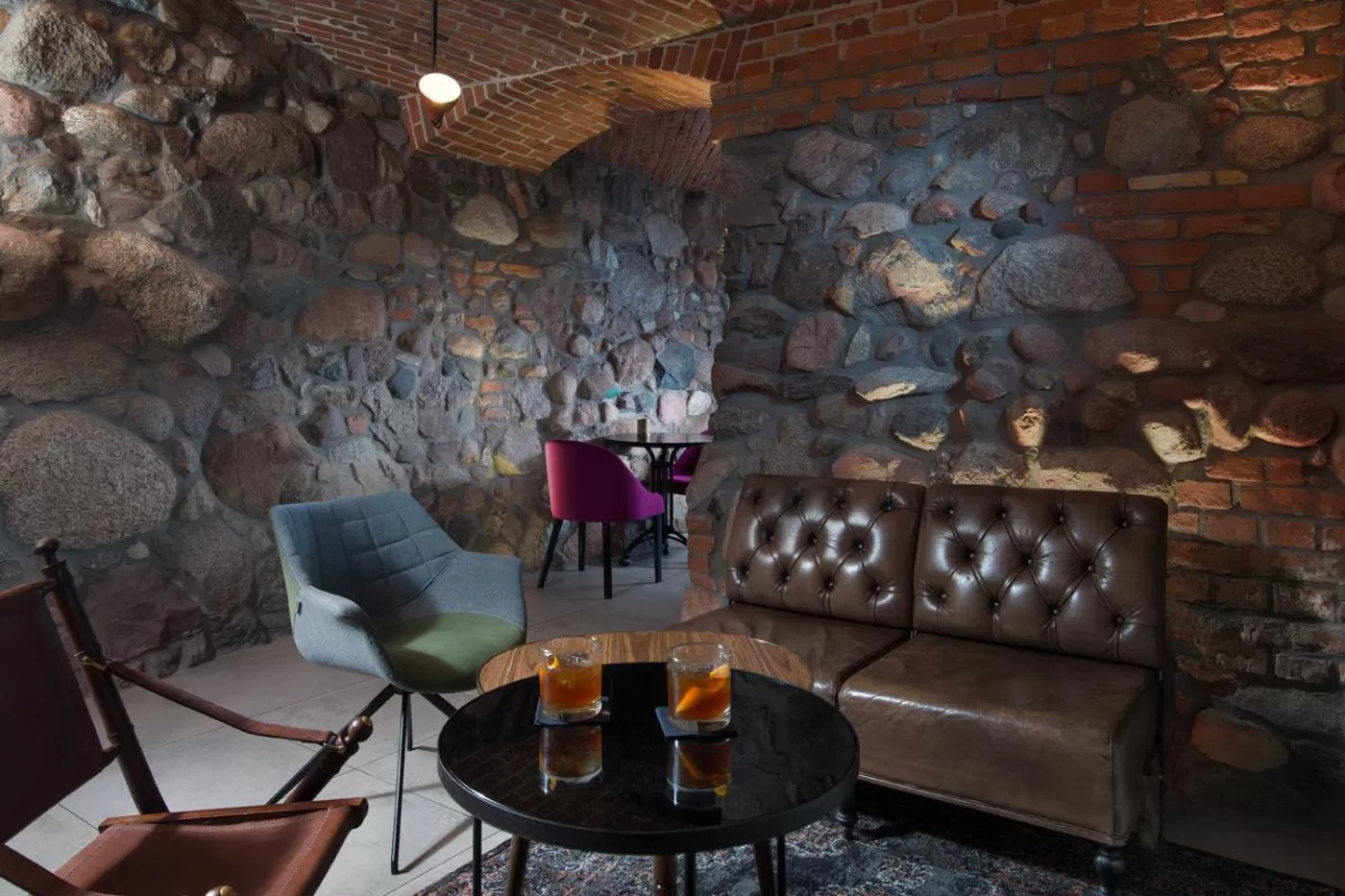 Lounge or bar in Relais & Châteaux Hotel Quadrille - Adults Only