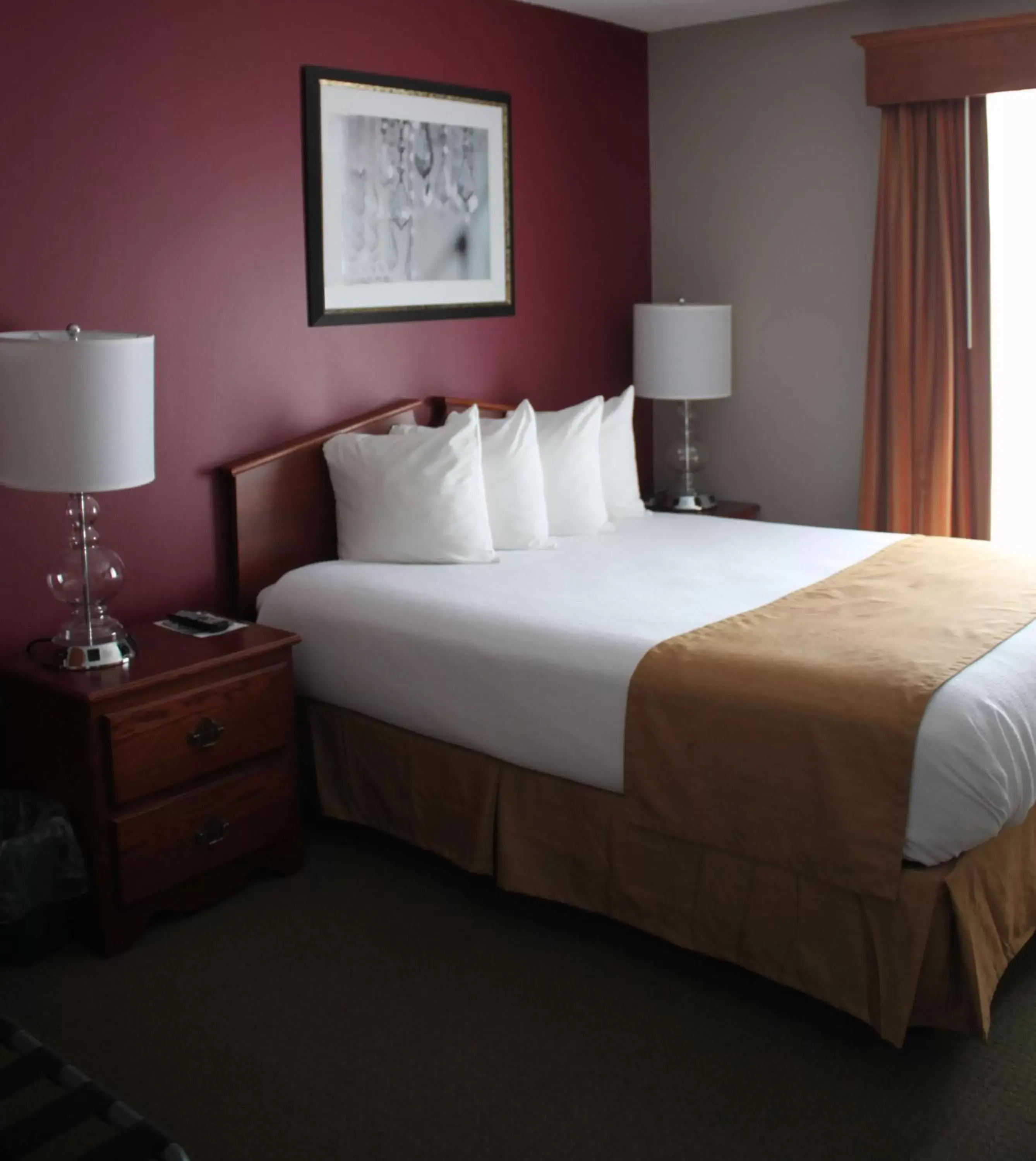 Bed in GrandStay Residential Suites Rapid City