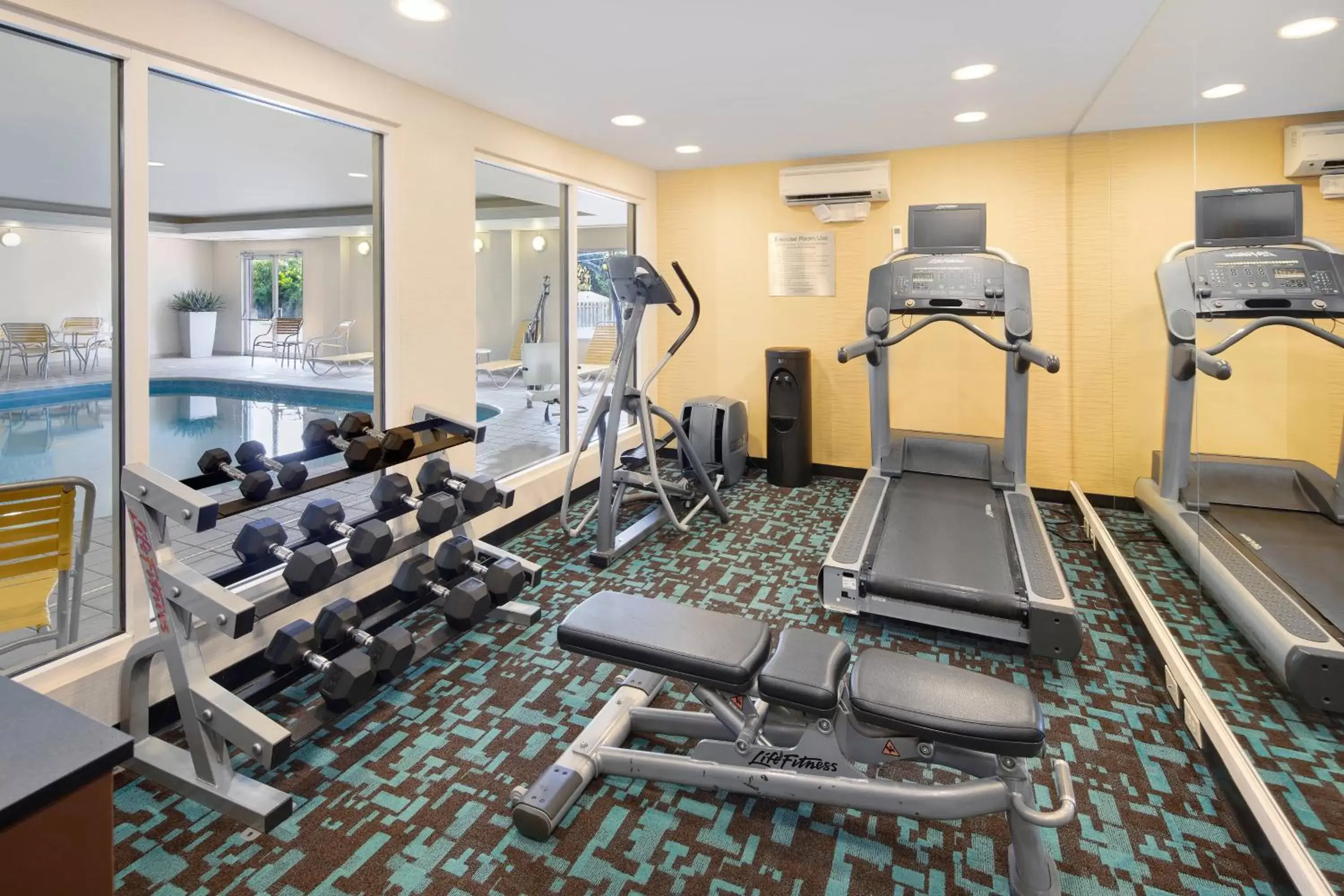 Fitness centre/facilities, Fitness Center/Facilities in Fairfield Inn & Suites Indianapolis Airport