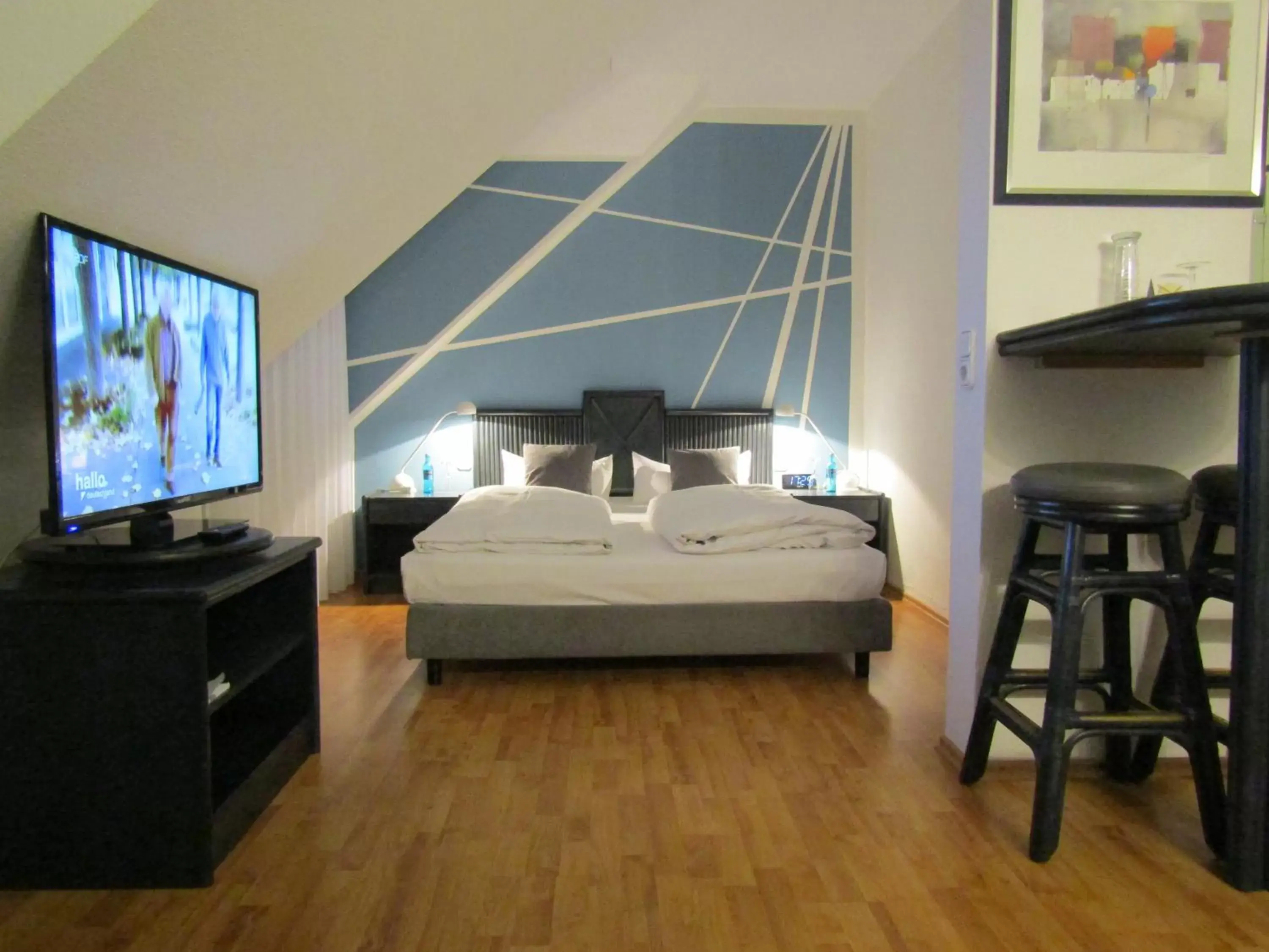 Bed in Art-Hotel Erlangen Bed in Art-Hotel Erlangen