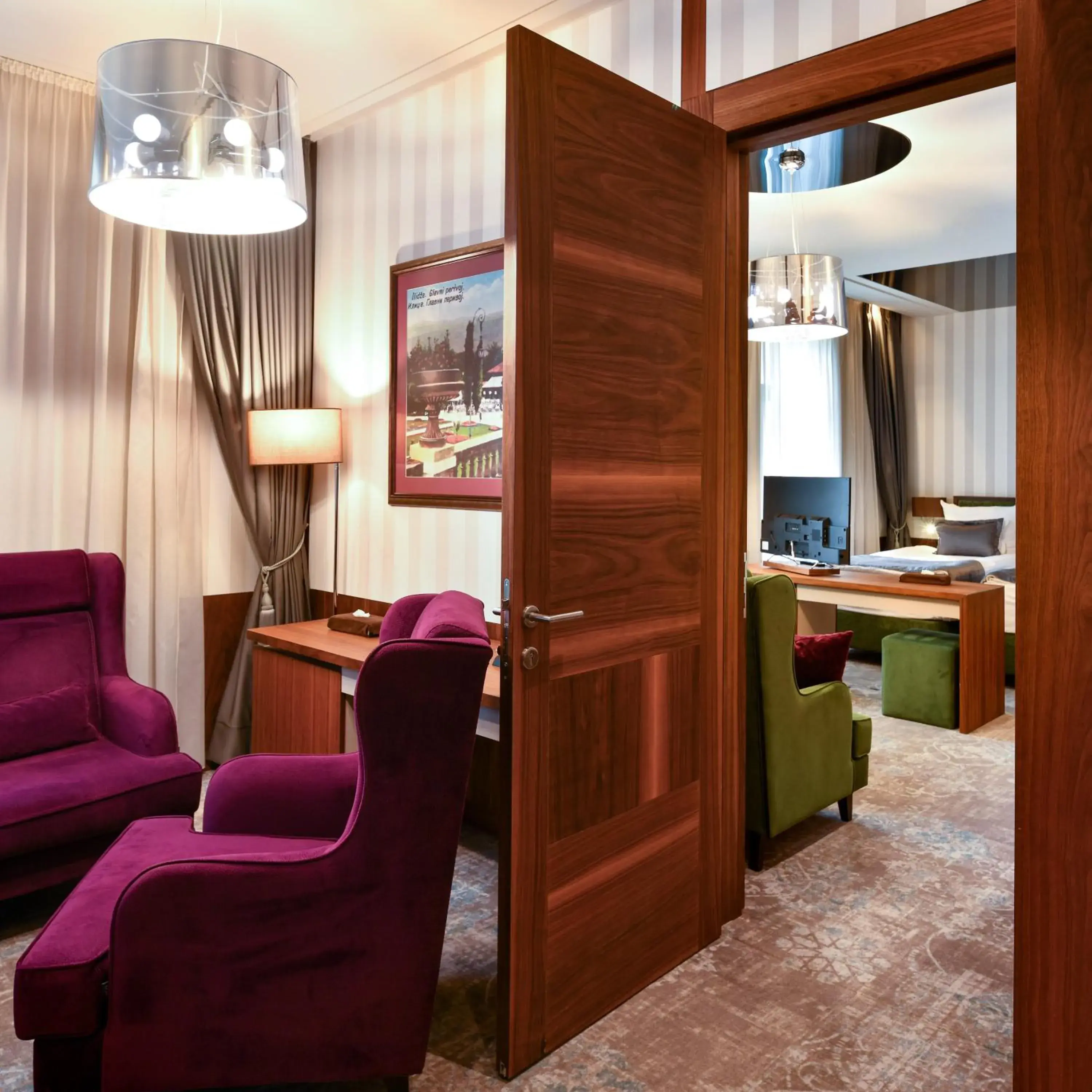 Property building, TV/Entertainment Center in Heritage Hotel Krone