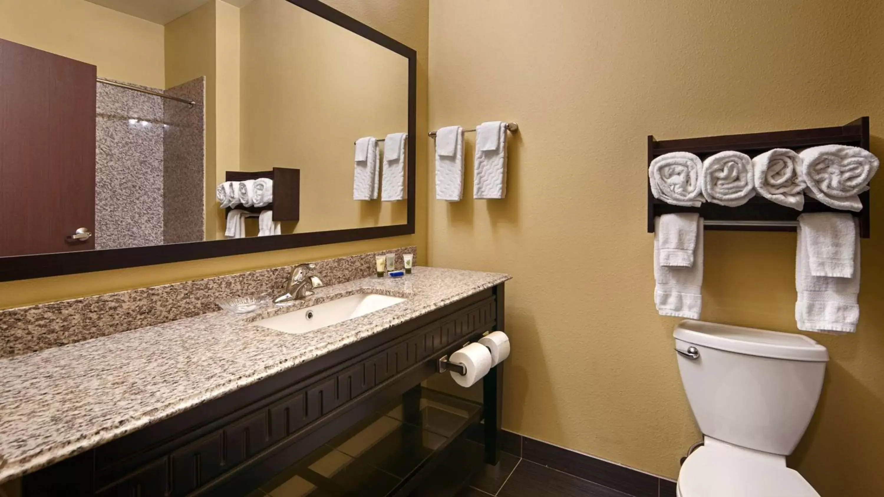 Photo of the whole room, Bathroom in Best Western Plus Carrizo Springs Inn & Suites