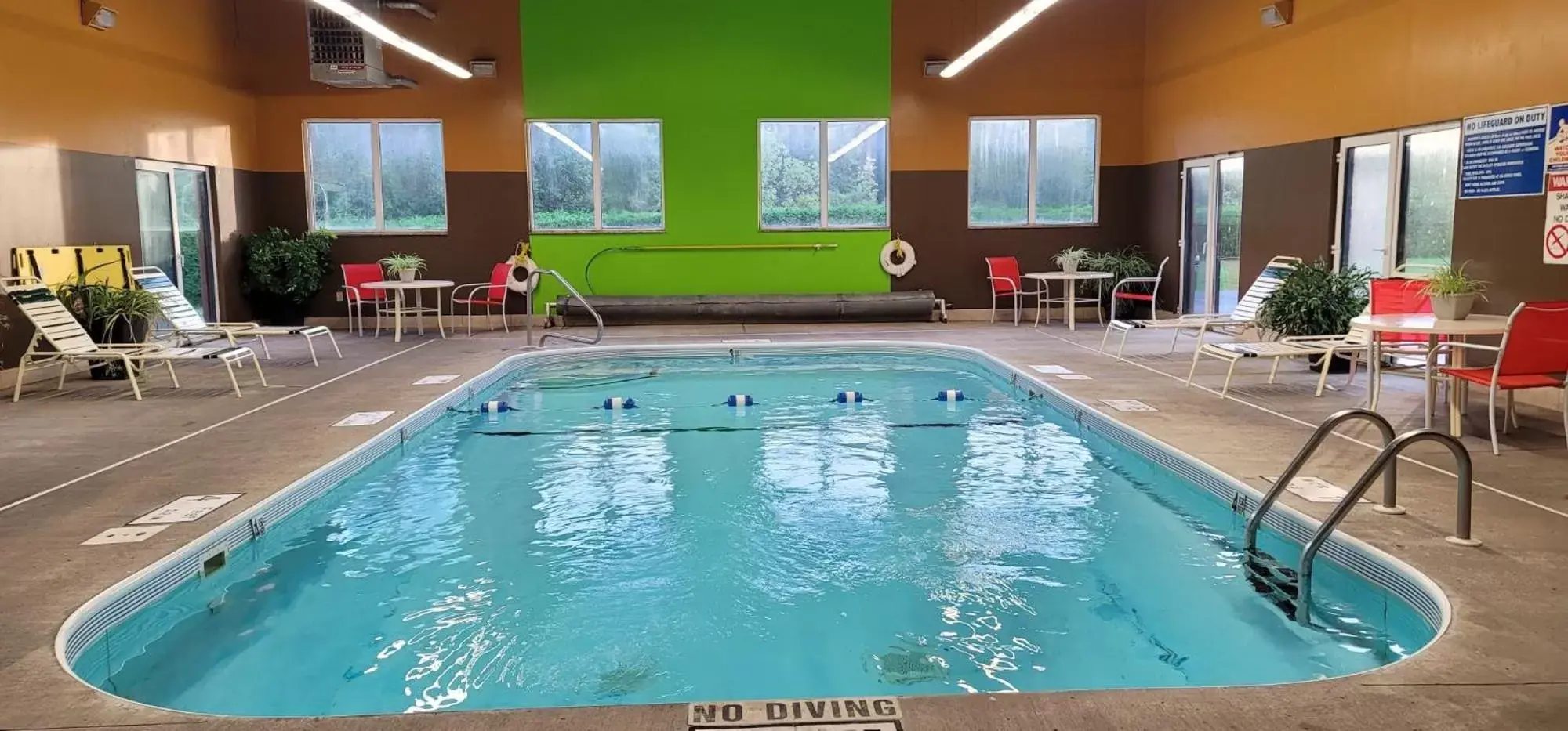 Swimming Pool in Super 8 by Wyndham Plattsburgh