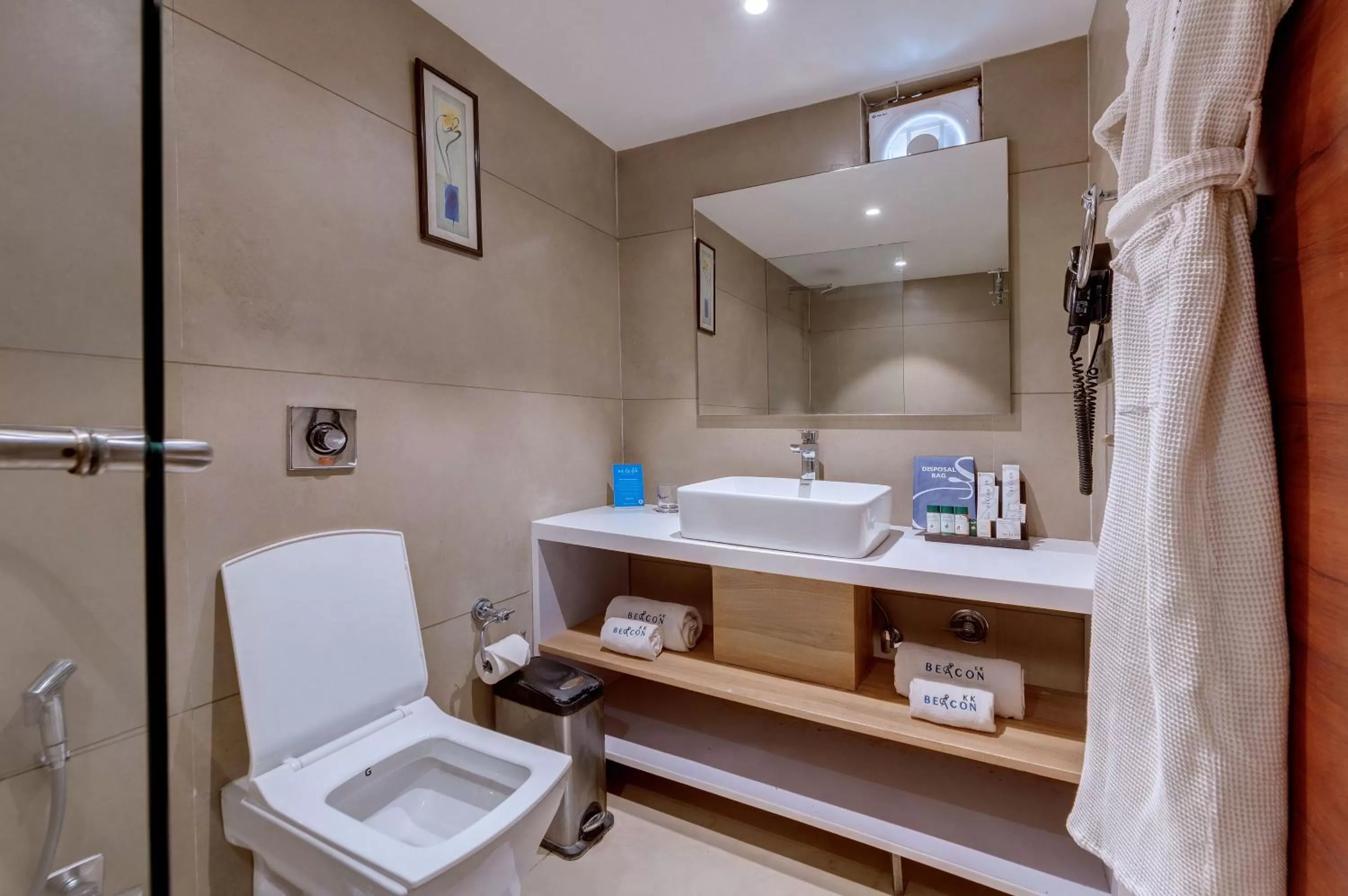 Bathroom in K K Beacon India