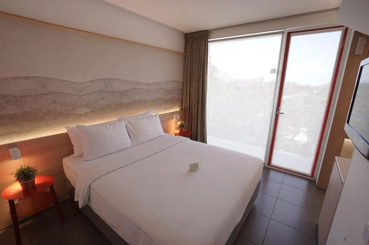 Bed in Malaka Hotel Bandung