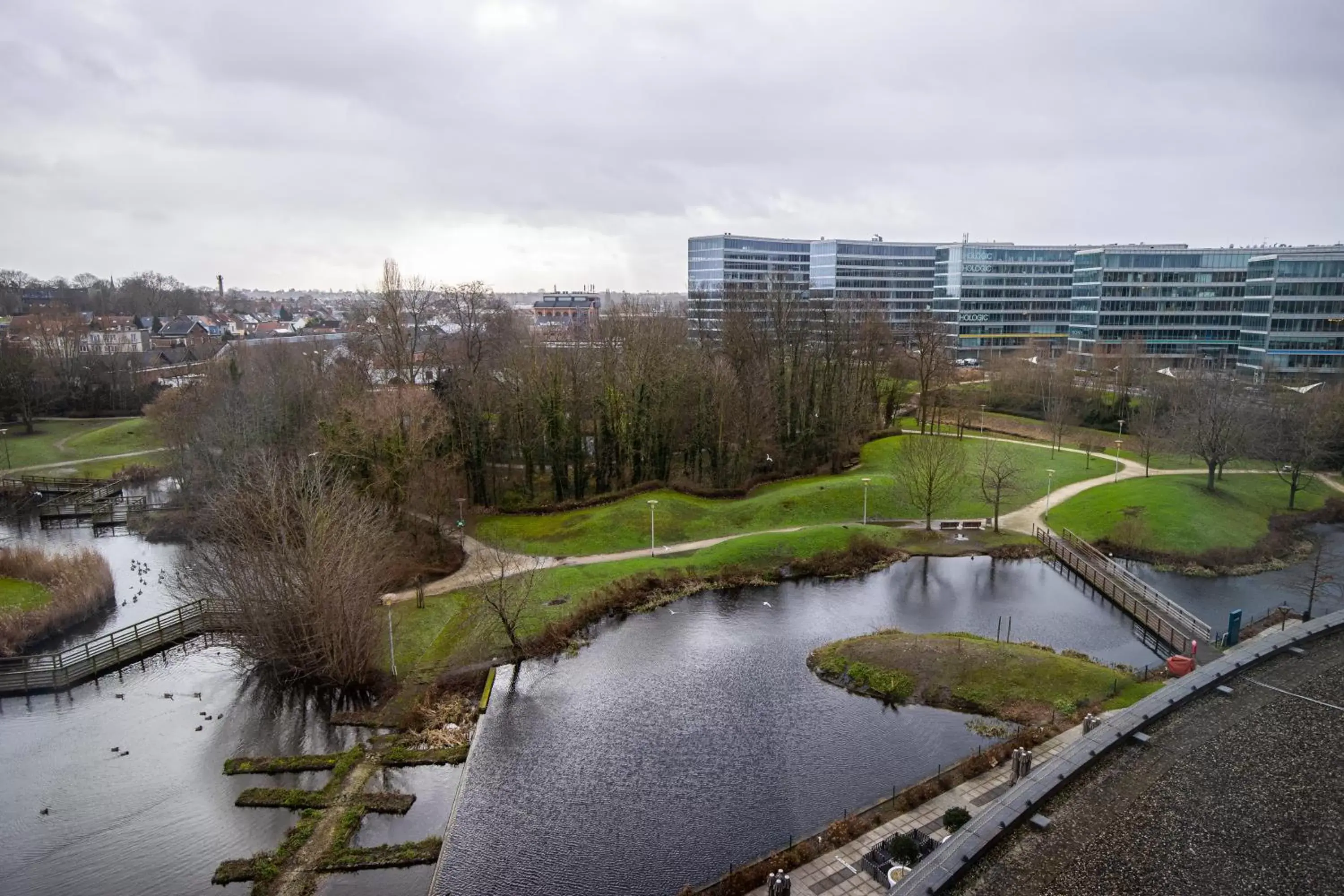 Bird's-eye View in Crowne Plaza Brussels Airport, an IHG Hotel