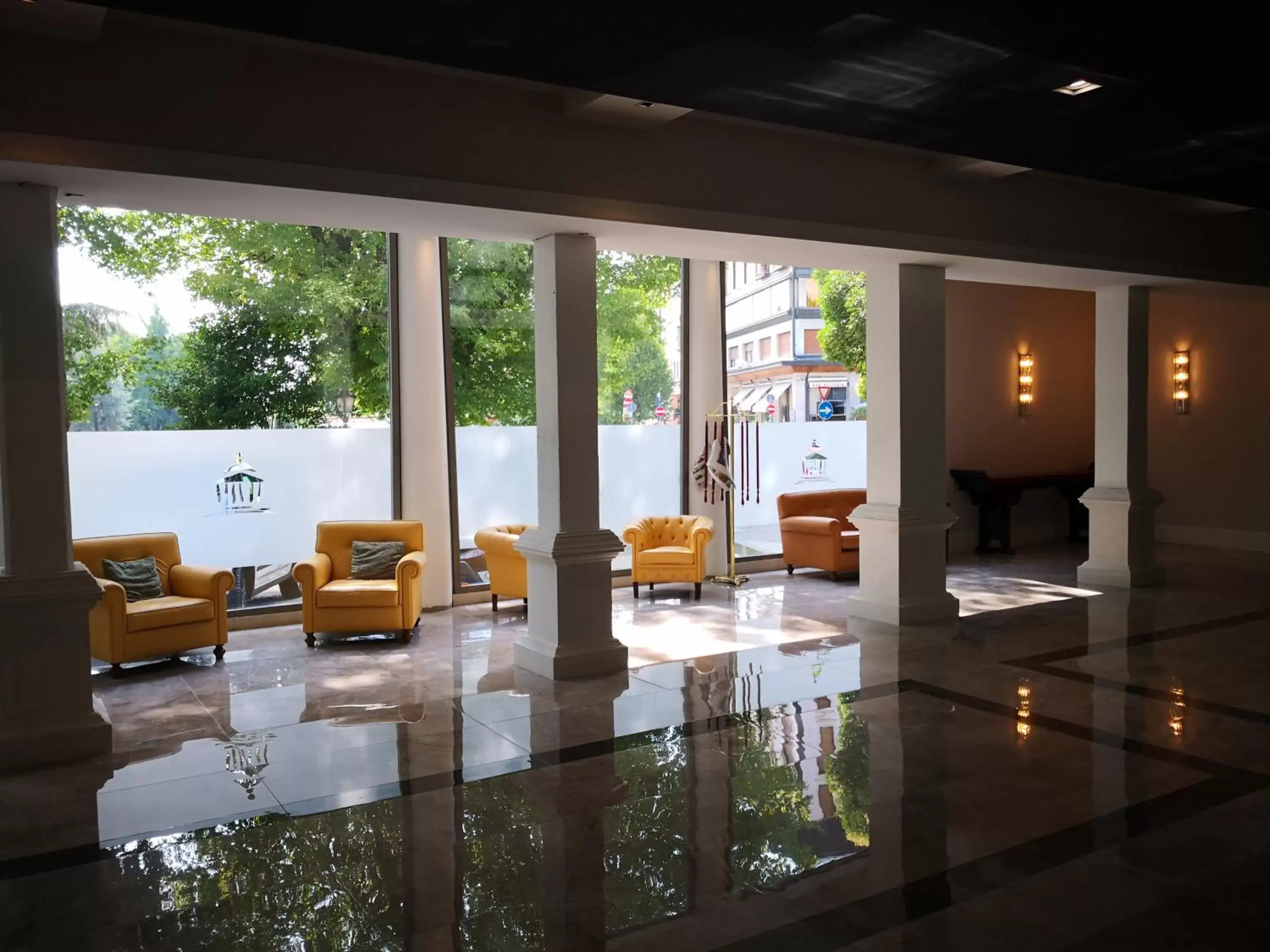 Lobby or reception in Hotel Campo Marzio