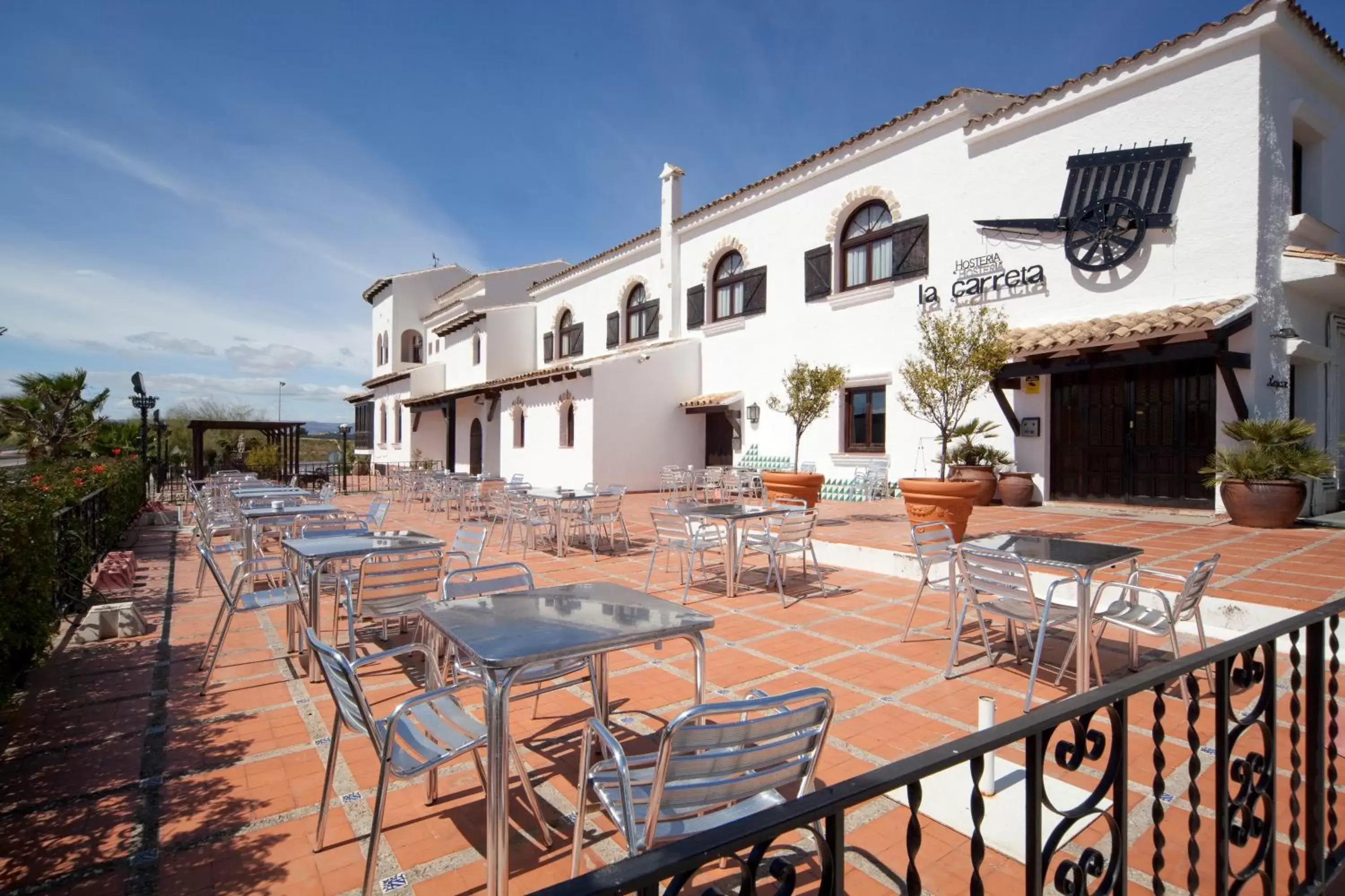 Balcony/Terrace, Property Building in Hotel La Carreta