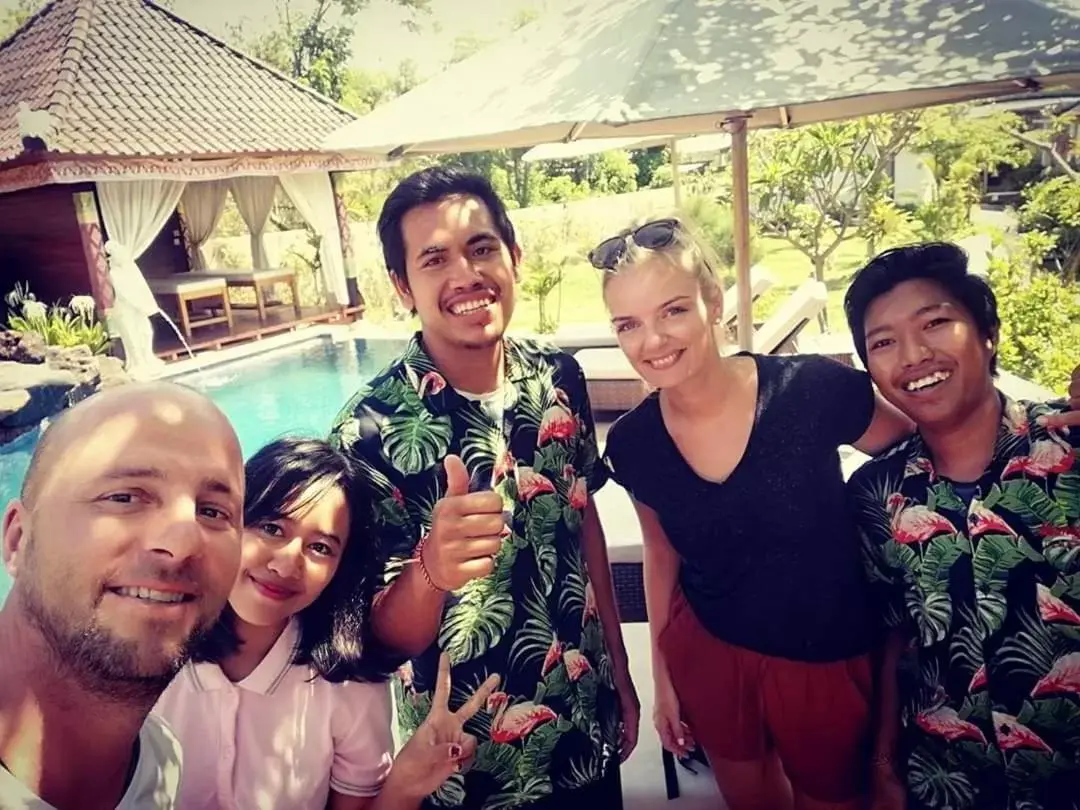 Staff, Guests in Mamamia Island Villa