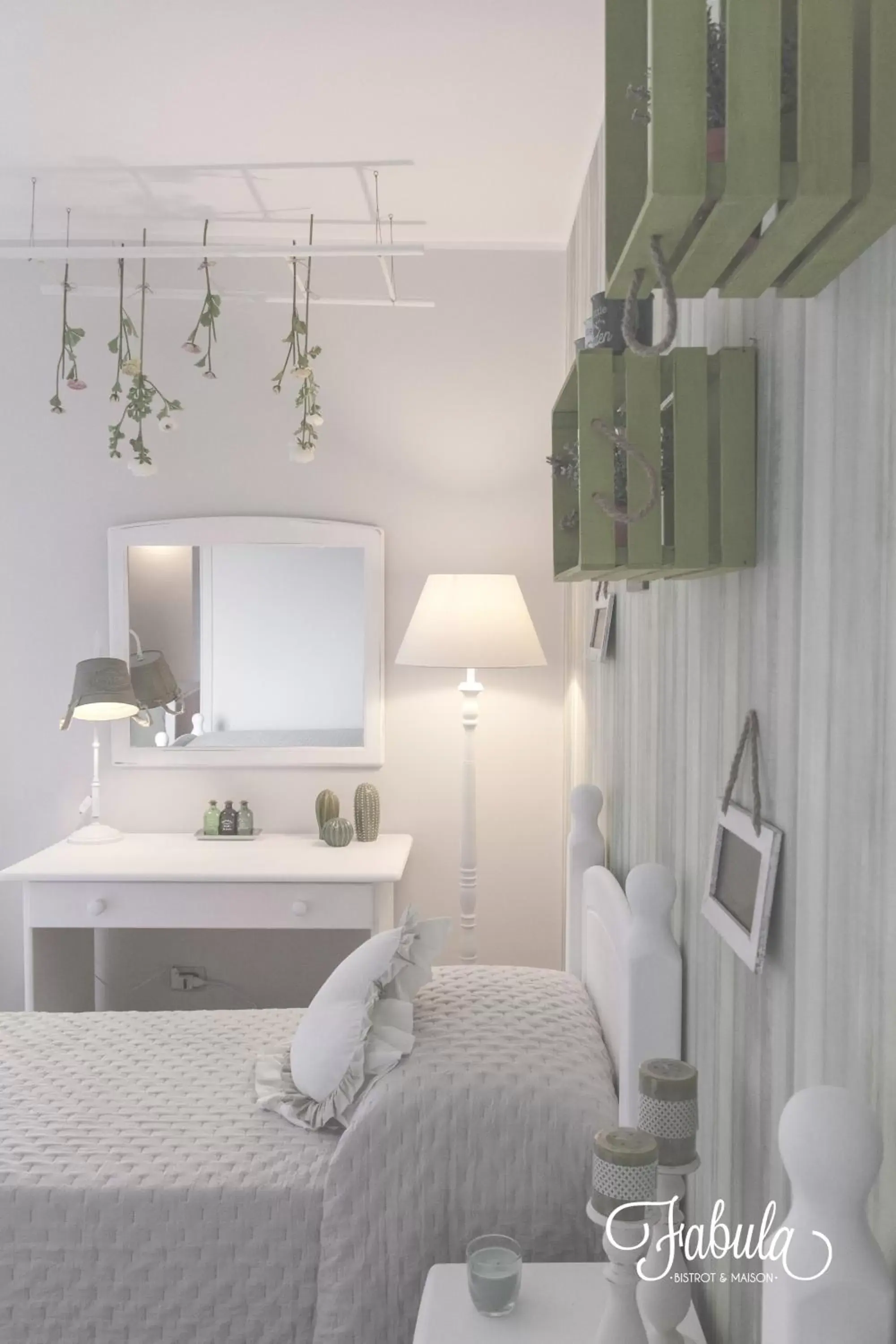 Bed, Bathroom in Masseria Fabula Bistrot & Maison
