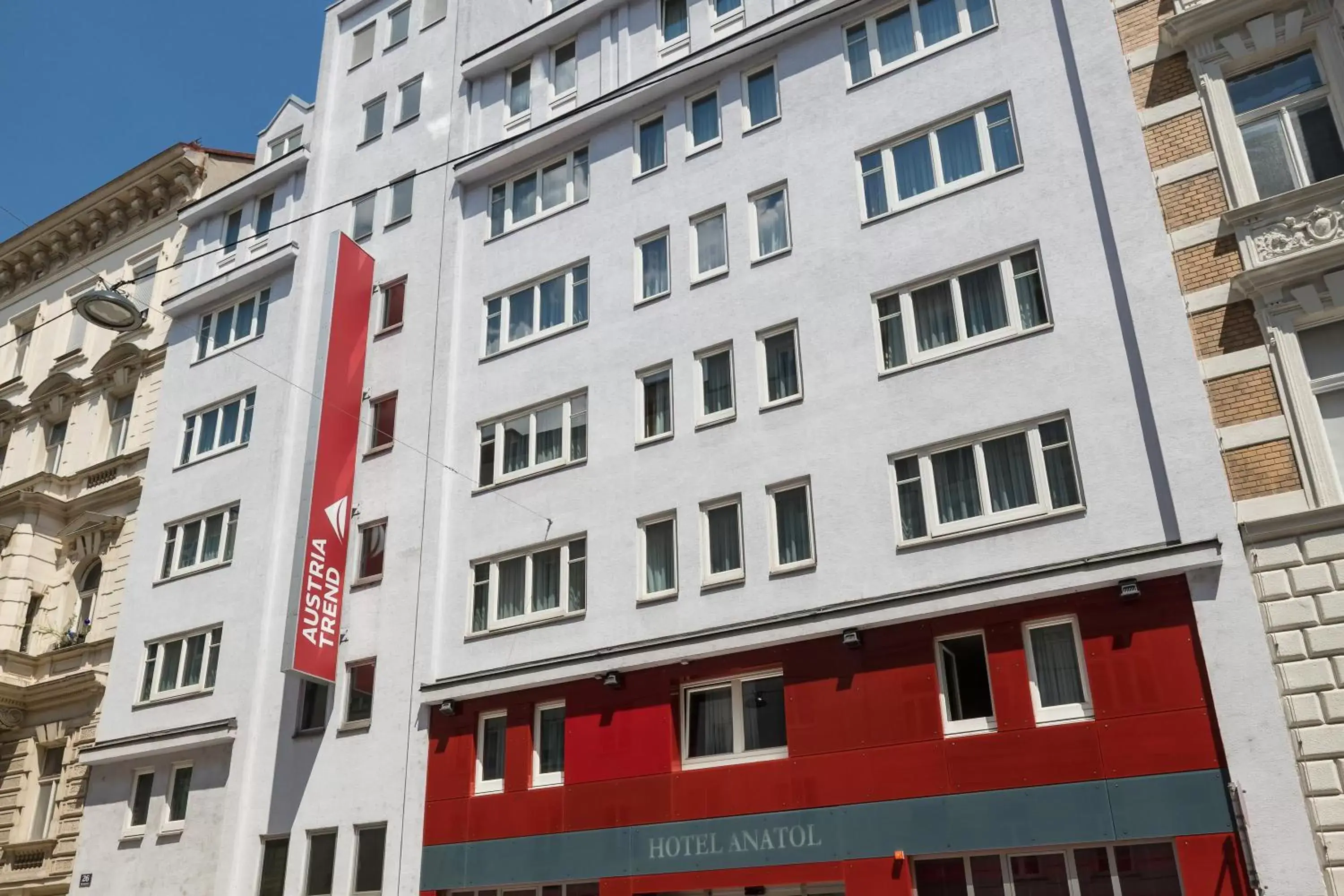 Property building in Austria Trend Hotel Anatol Wien Property building in Austria Trend Hotel Anatol Wien