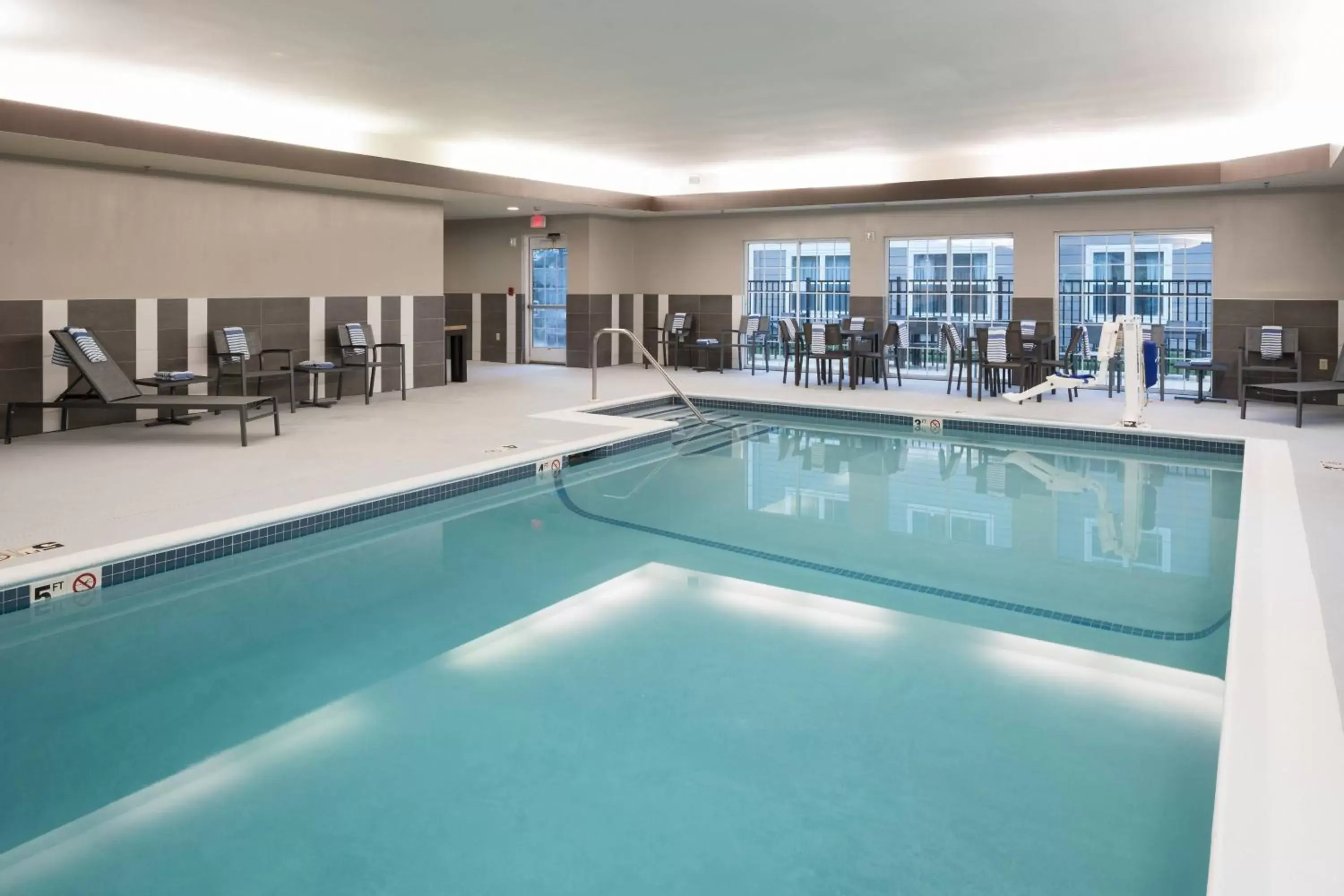 Swimming Pool in Residence Inn Boston Westford