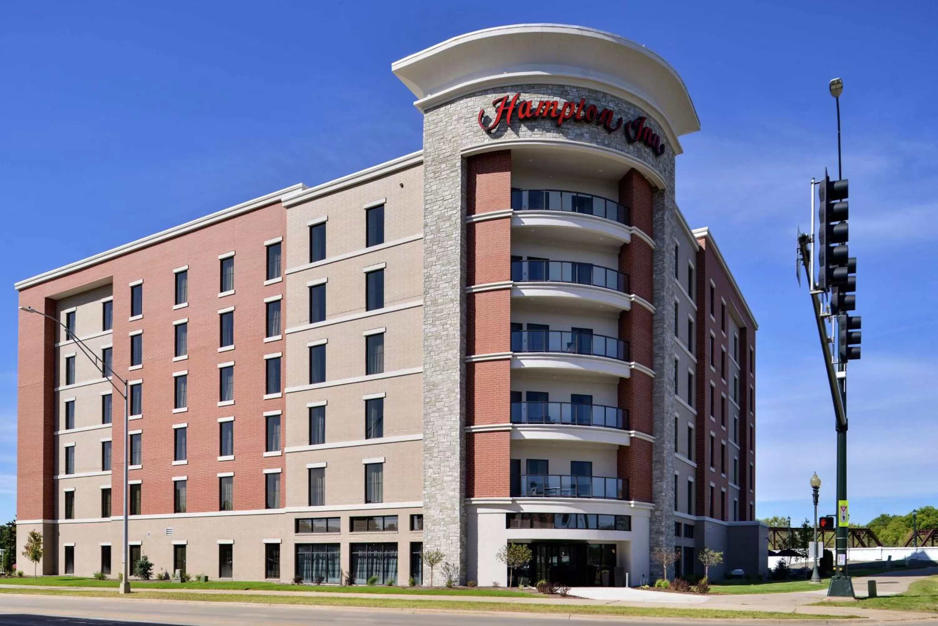 Property building in Hampton Inn Cedar Falls Downtown, Ia