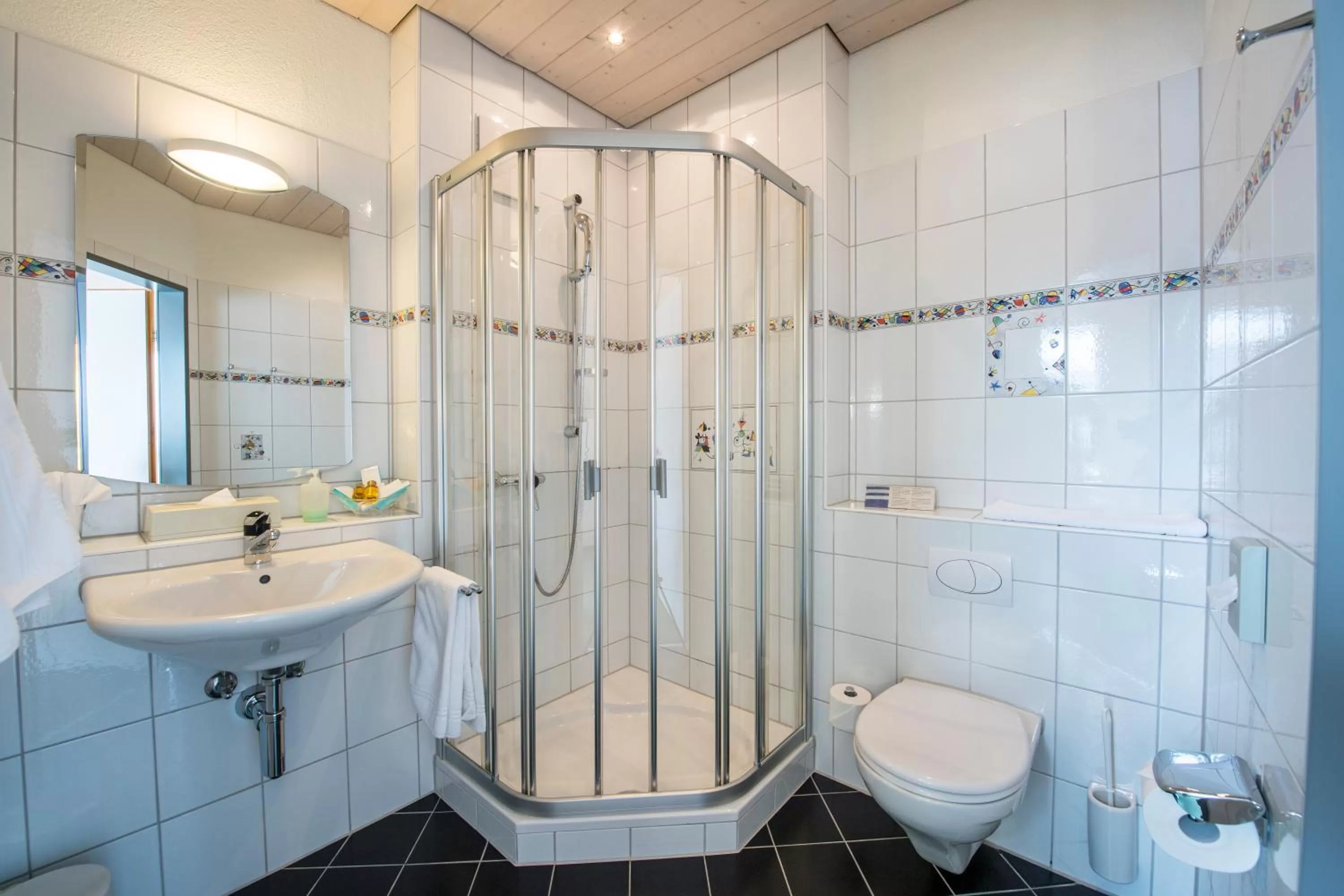 Photo of the whole room in Seehotel Delphin