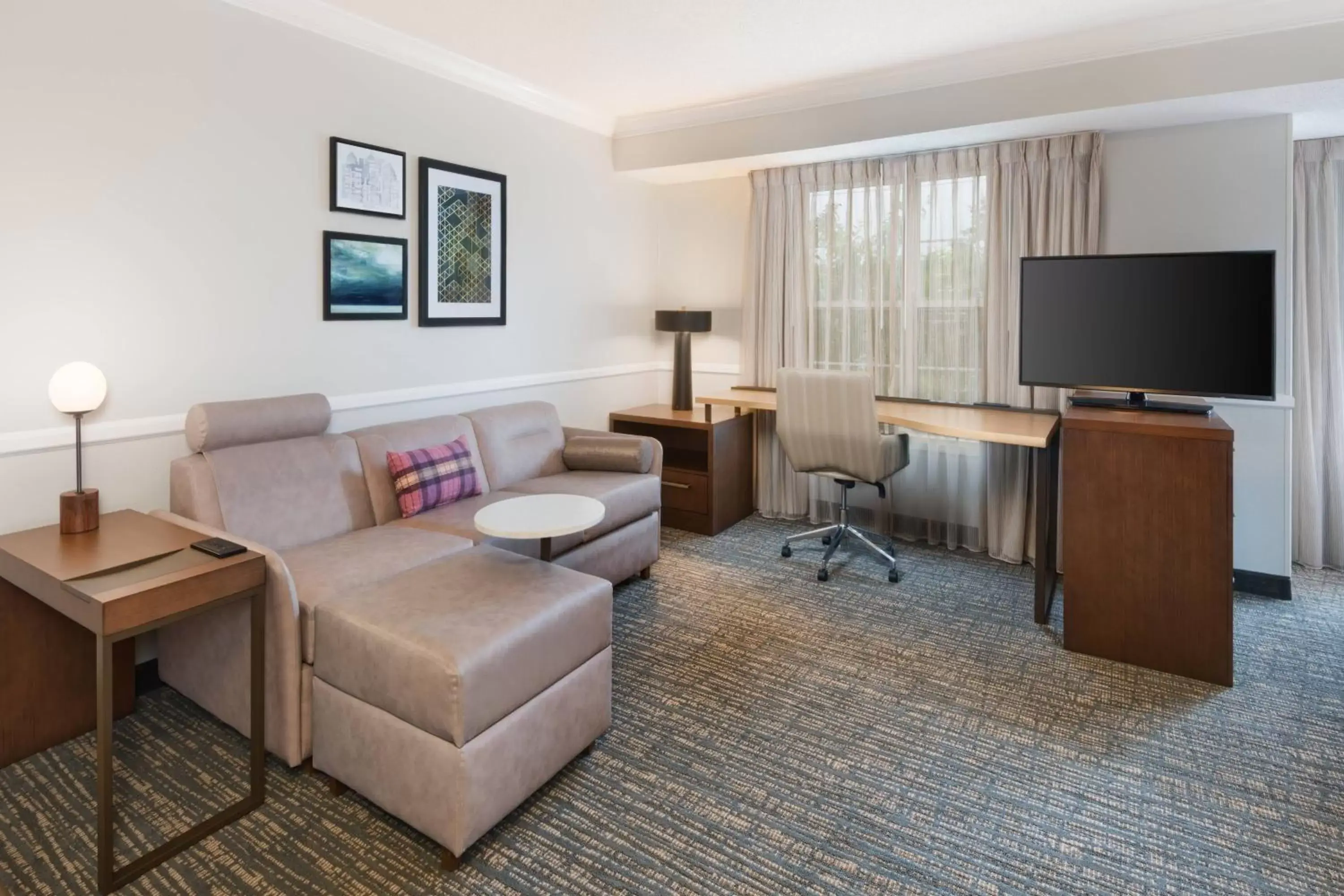 Living room, Seating Area in Residence Inn by Marriott State College