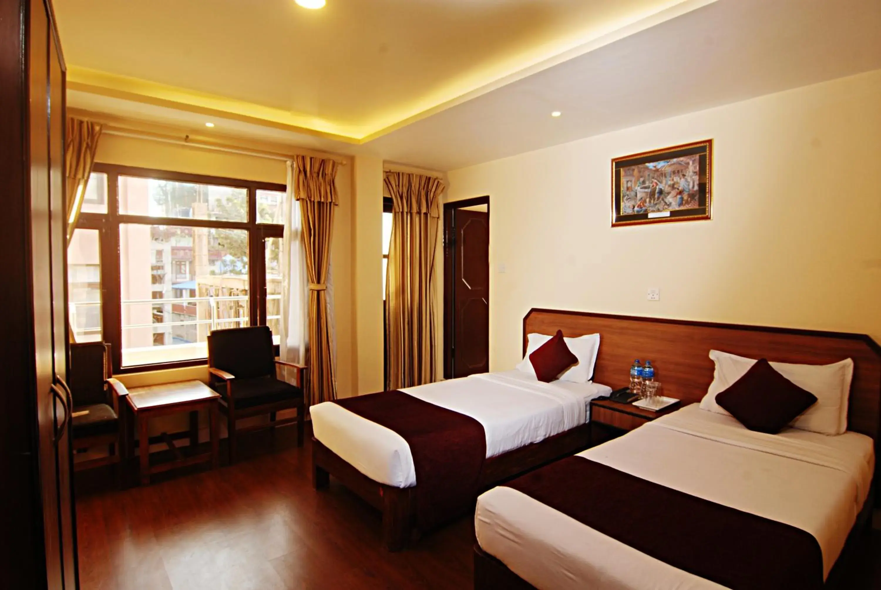 Bedroom, Bed in Thamel Grand Hotel