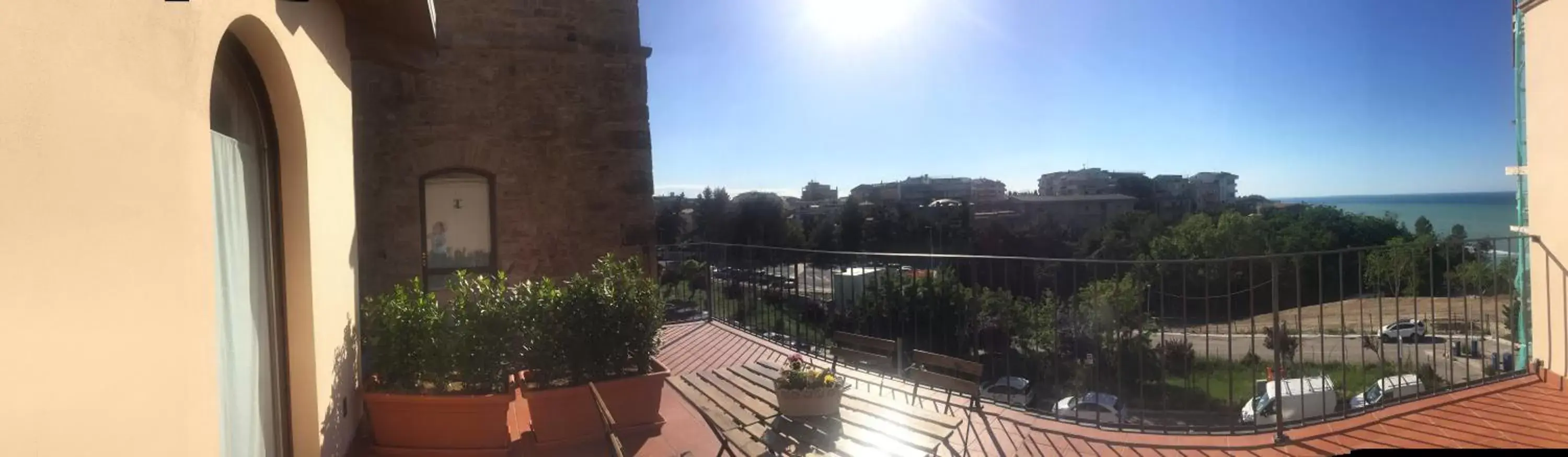 Balcony/Terrace in Torre della Loggia - Dimora Storica - Ortona