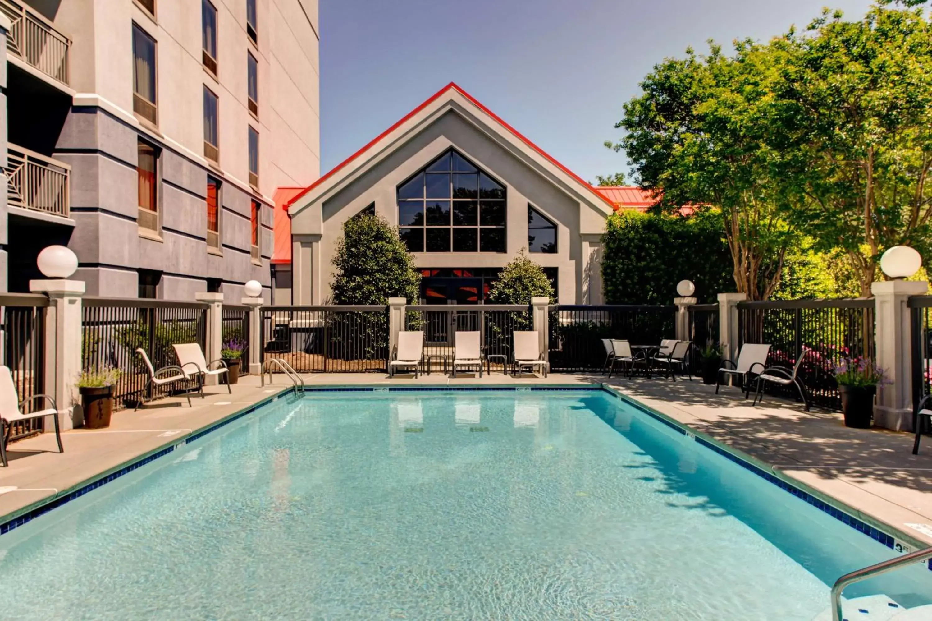 Pool view, Swimming Pool in Hampton Inn & Suites Atlanta/Duluth/Gwinnett